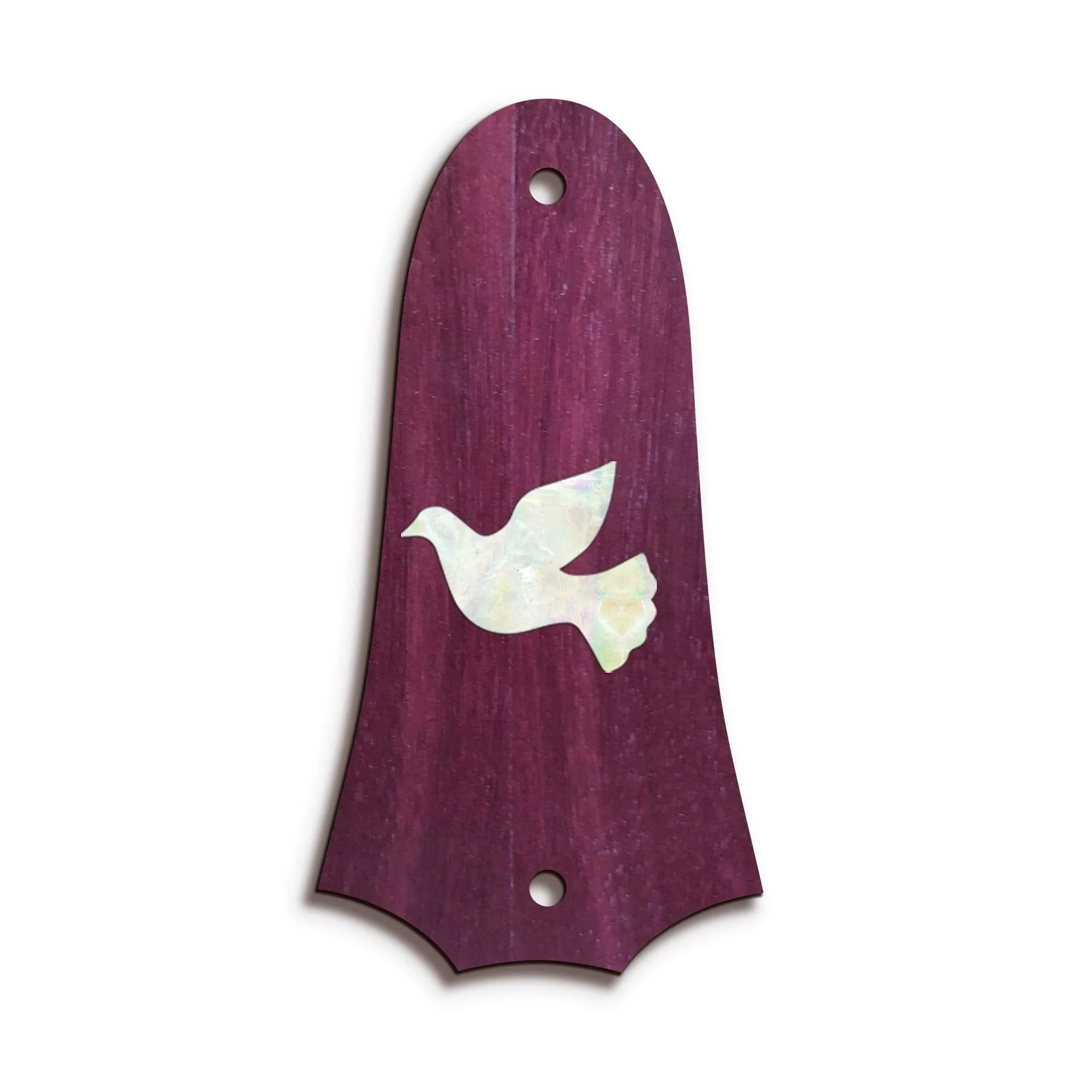 Custom Truss Rod Cover | Shape T4 - Fits 2 Hole Taylor Guitars