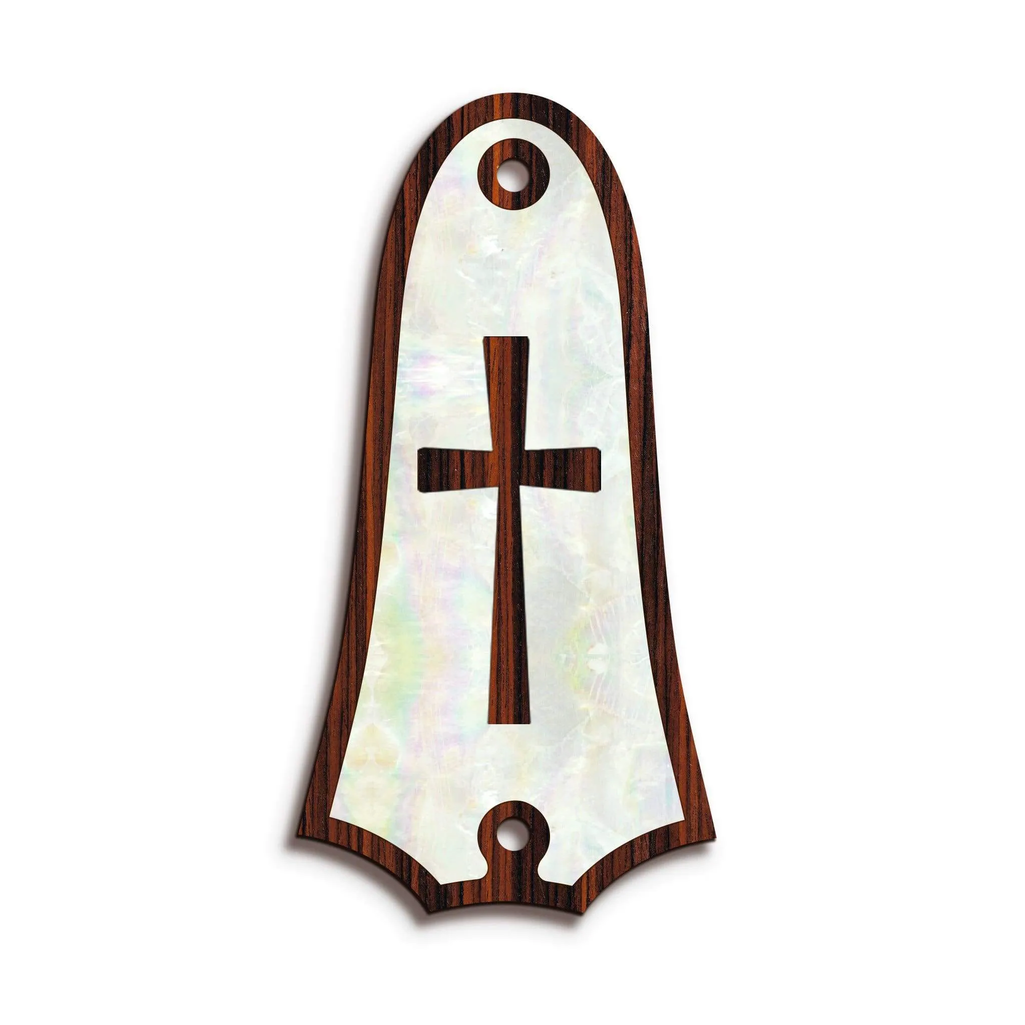 Custom Truss Rod Cover | Shape T4 - Fits 2 Hole Taylor Guitars