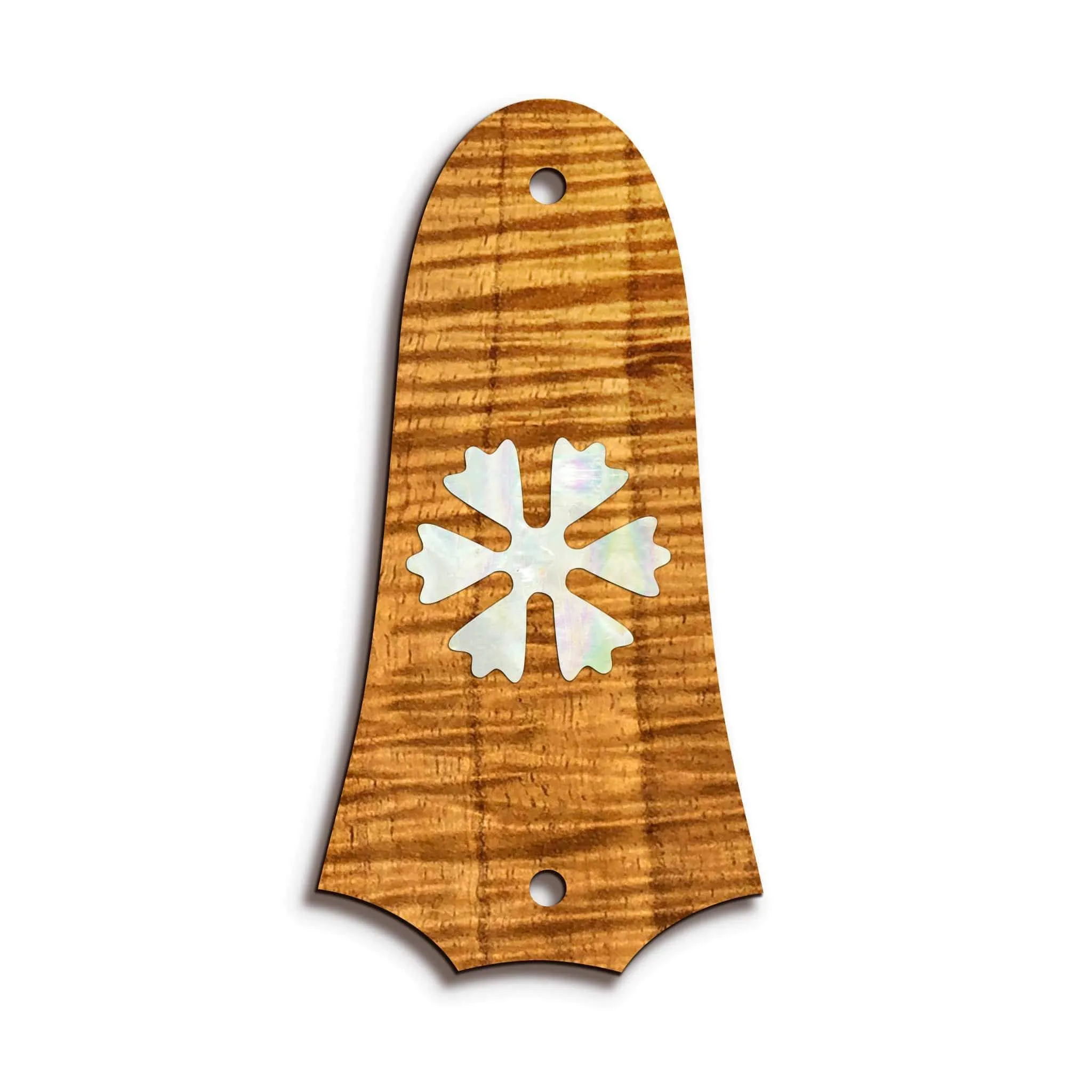 Custom Truss Rod Cover | Shape T4 - Fits 2 Hole Taylor Guitars