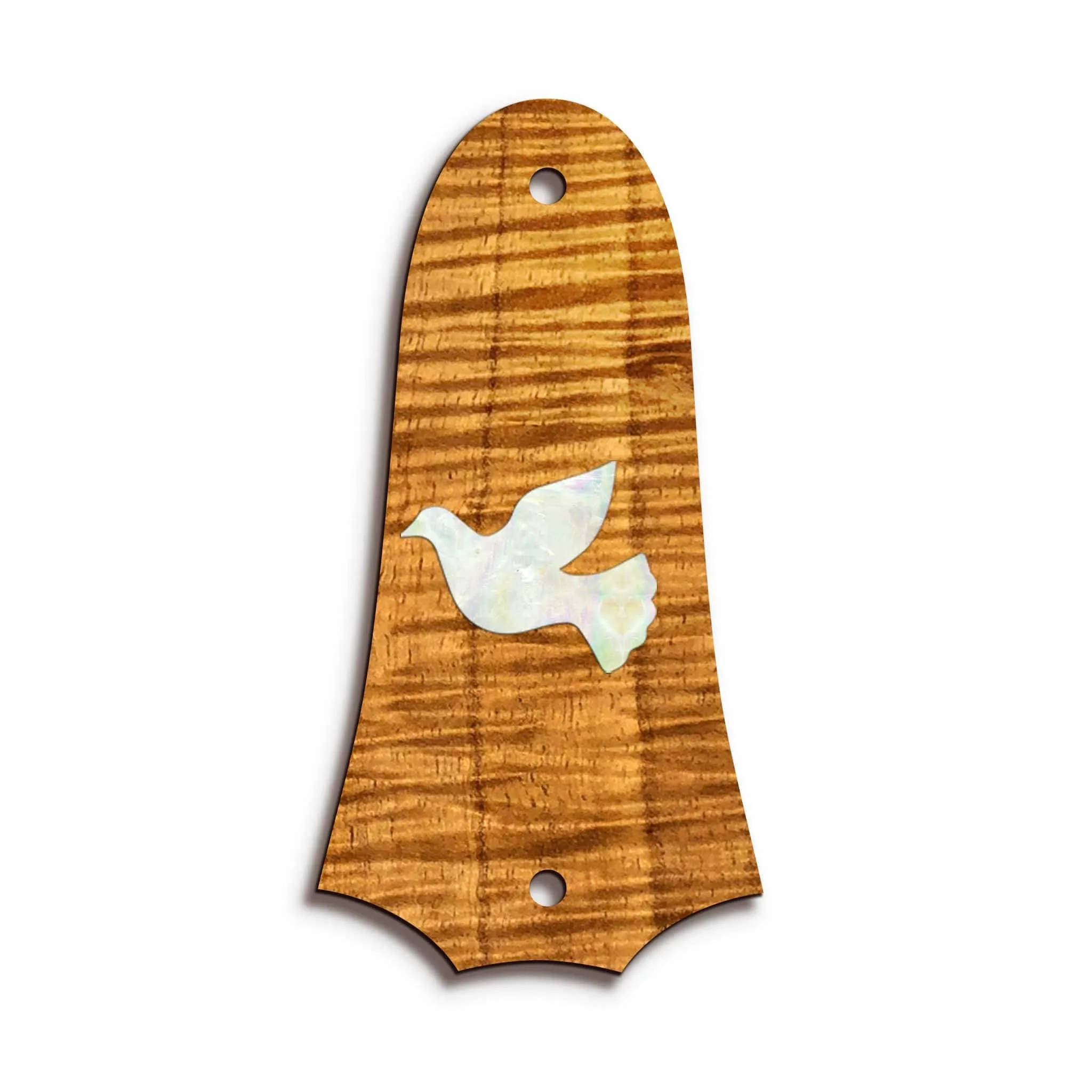 Custom Truss Rod Cover | Shape T4 - Fits 2 Hole Taylor Guitars