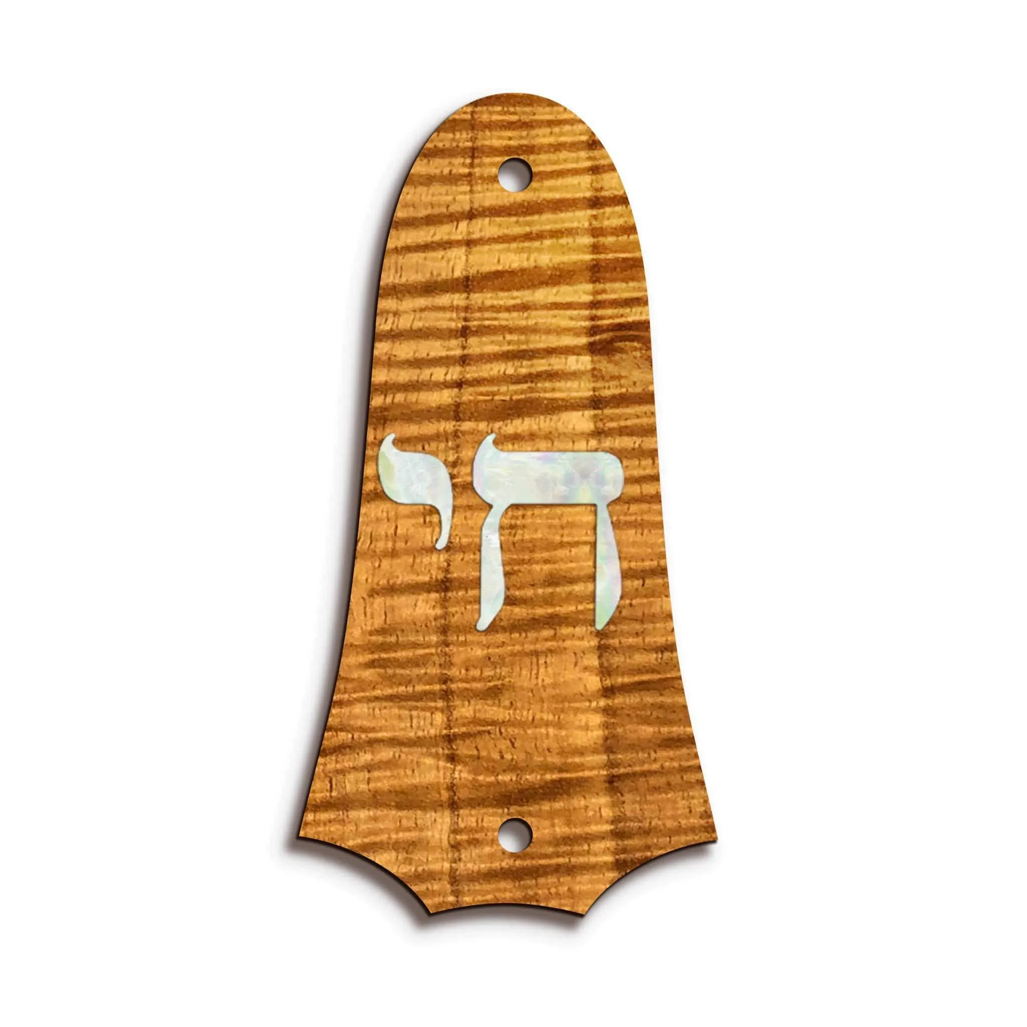 Custom Truss Rod Cover | Shape T4 - Fits 2 Hole Taylor Guitars