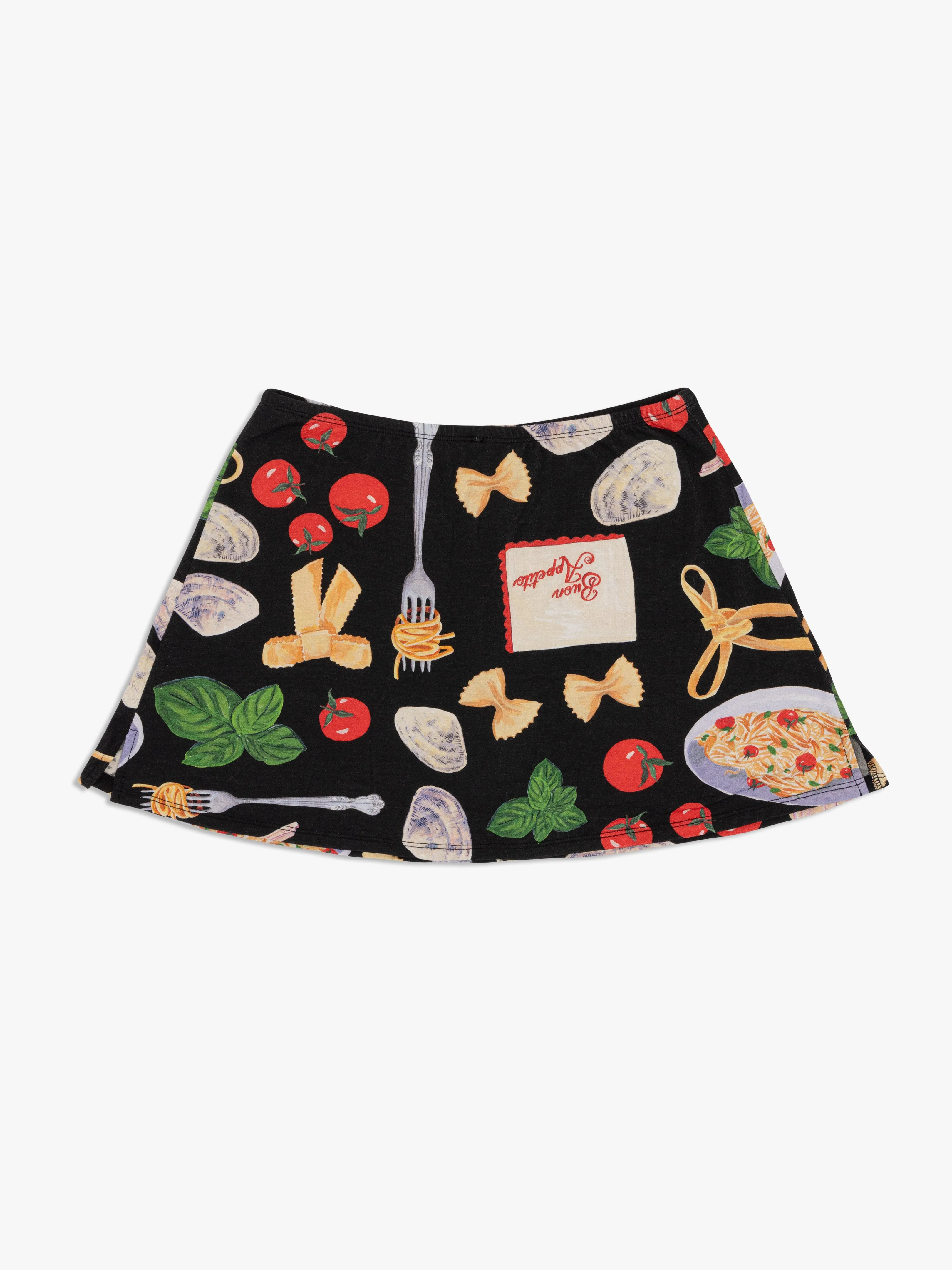 Darcy Skort - Buon Appetito Black