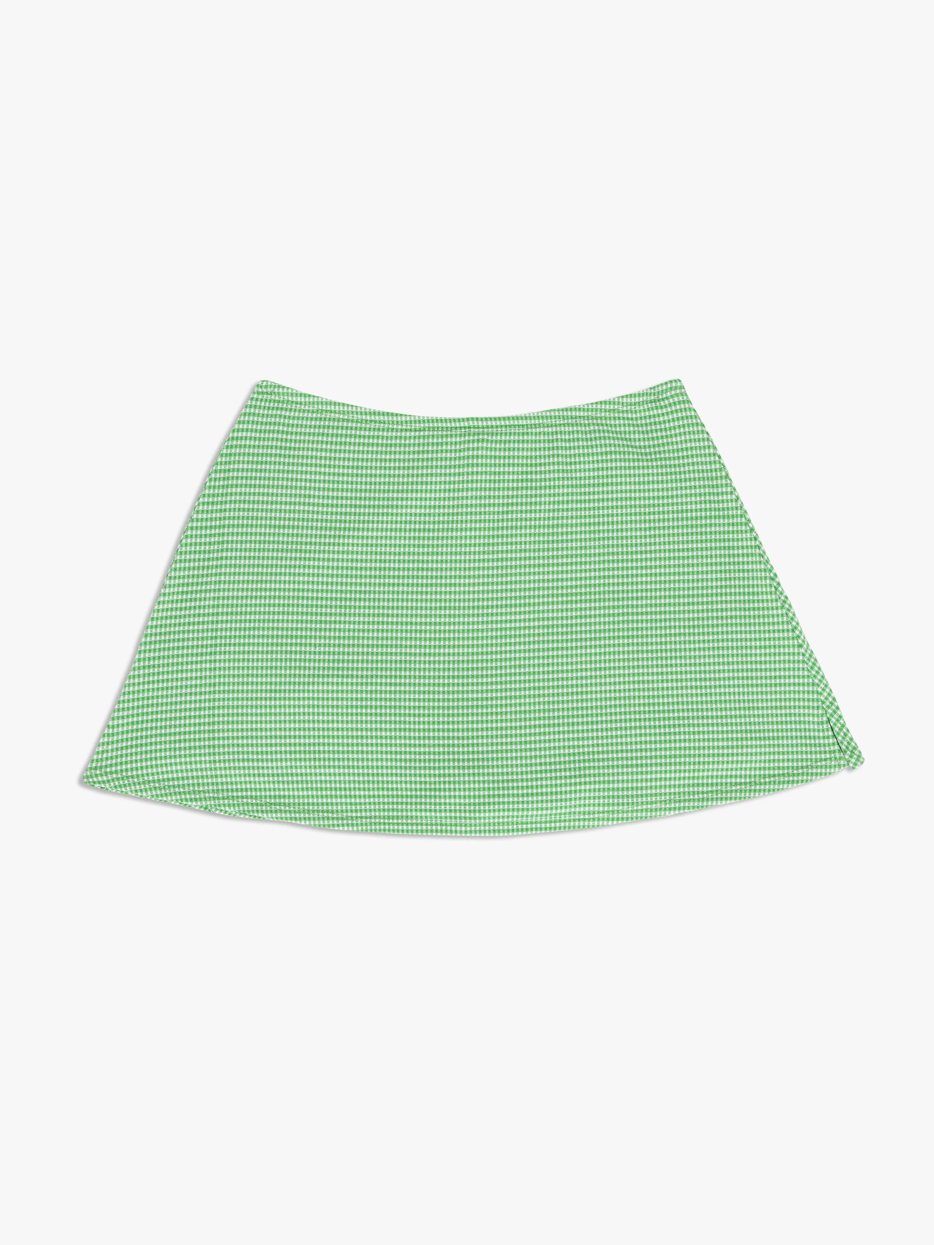 Darcy Skort - Pesto Gingham