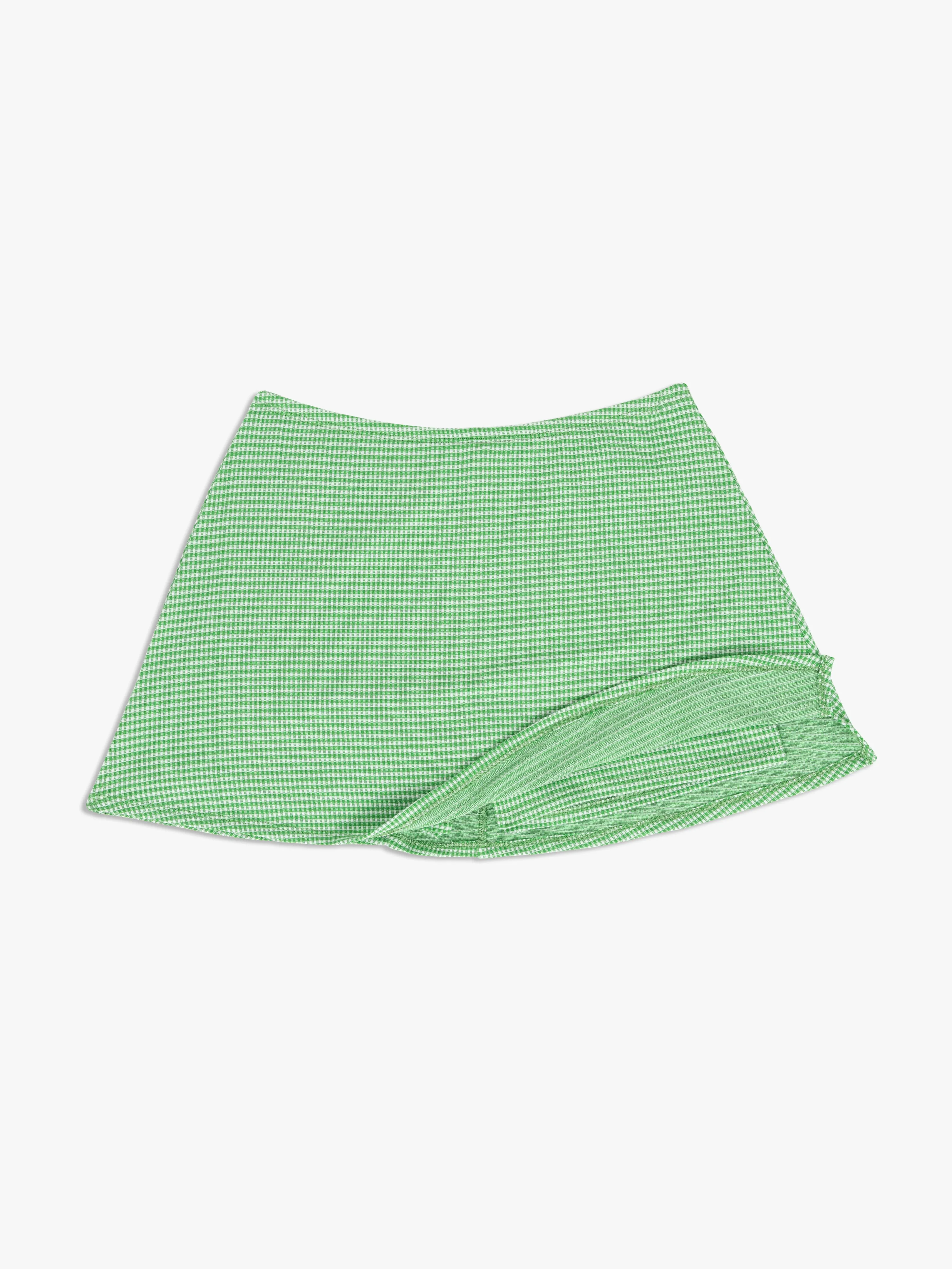 Darcy Skort - Pesto Gingham