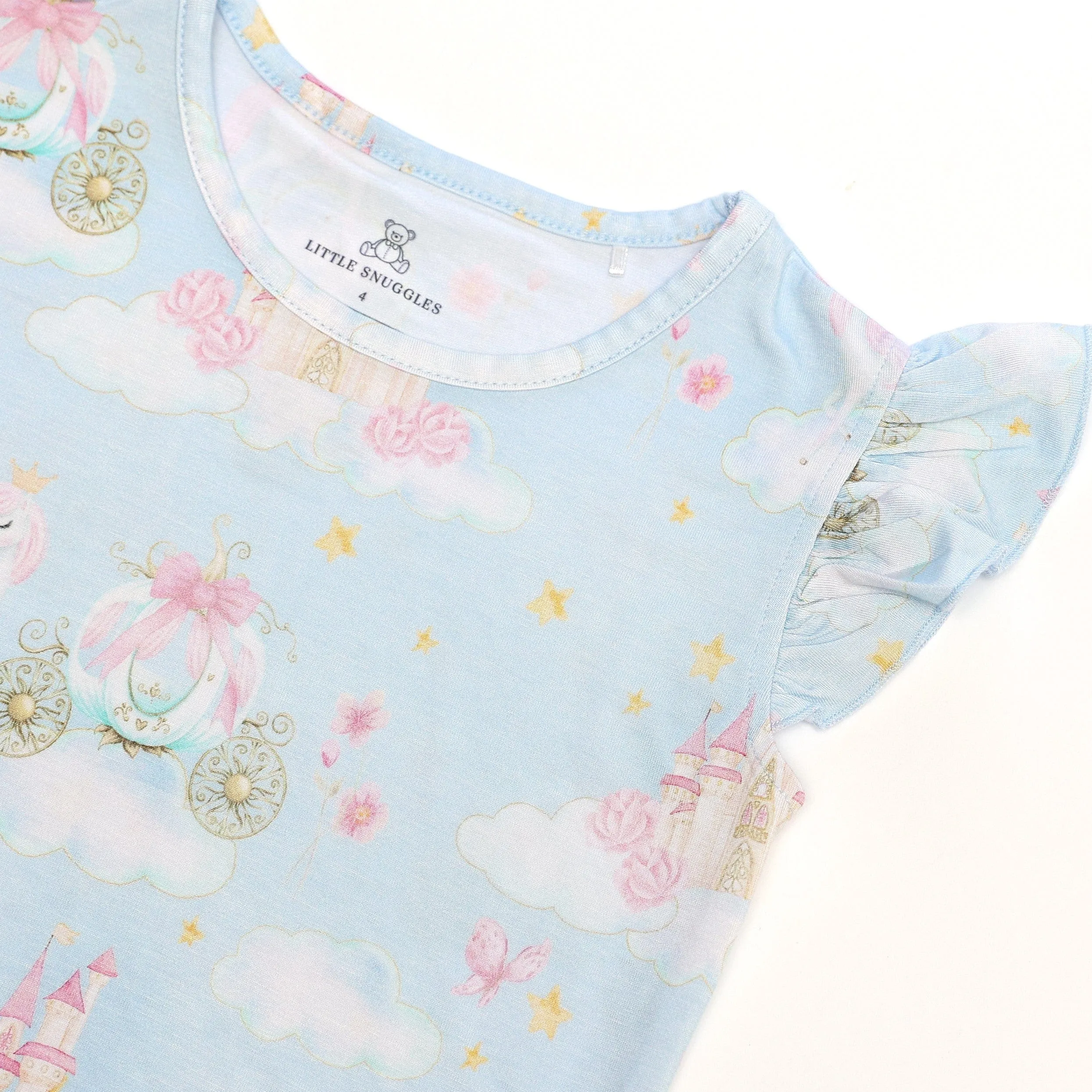 Day Dreams Dream On - Bamboo Flutter Sleeve & Shorts Lounge Set