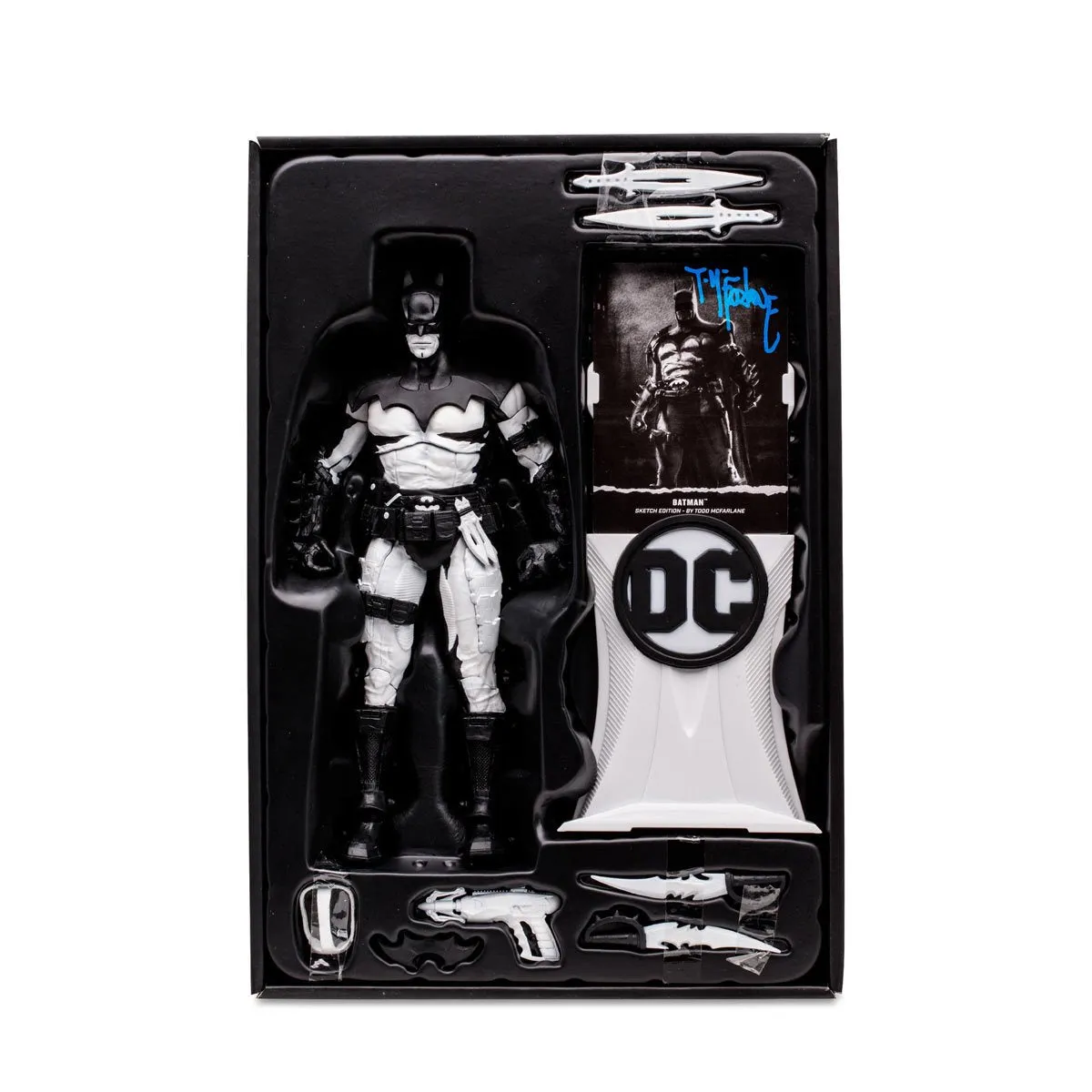 DC Multiverse Batman by Todd McFarlane Sketch Autograph (Gold Label) 7" Inch Scale Action Figure - McFarlane Toys (Entertainment Earth Exclusive)