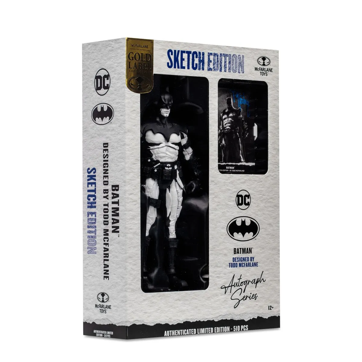 DC Multiverse Batman by Todd McFarlane Sketch Autograph (Gold Label) 7" Inch Scale Action Figure - McFarlane Toys (Entertainment Earth Exclusive)