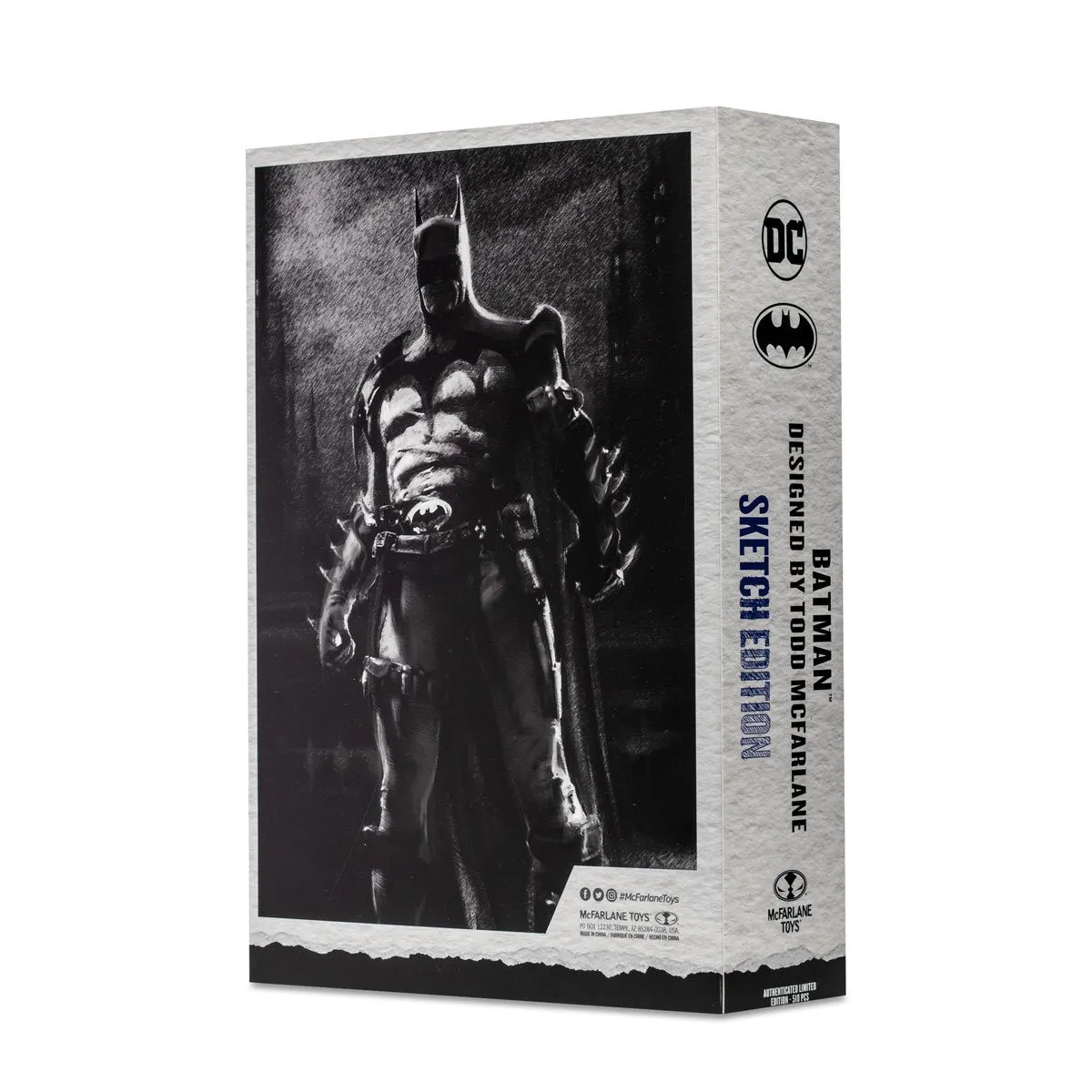 DC Multiverse Batman by Todd McFarlane Sketch Autograph (Gold Label) 7" Inch Scale Action Figure - McFarlane Toys (Entertainment Earth Exclusive)