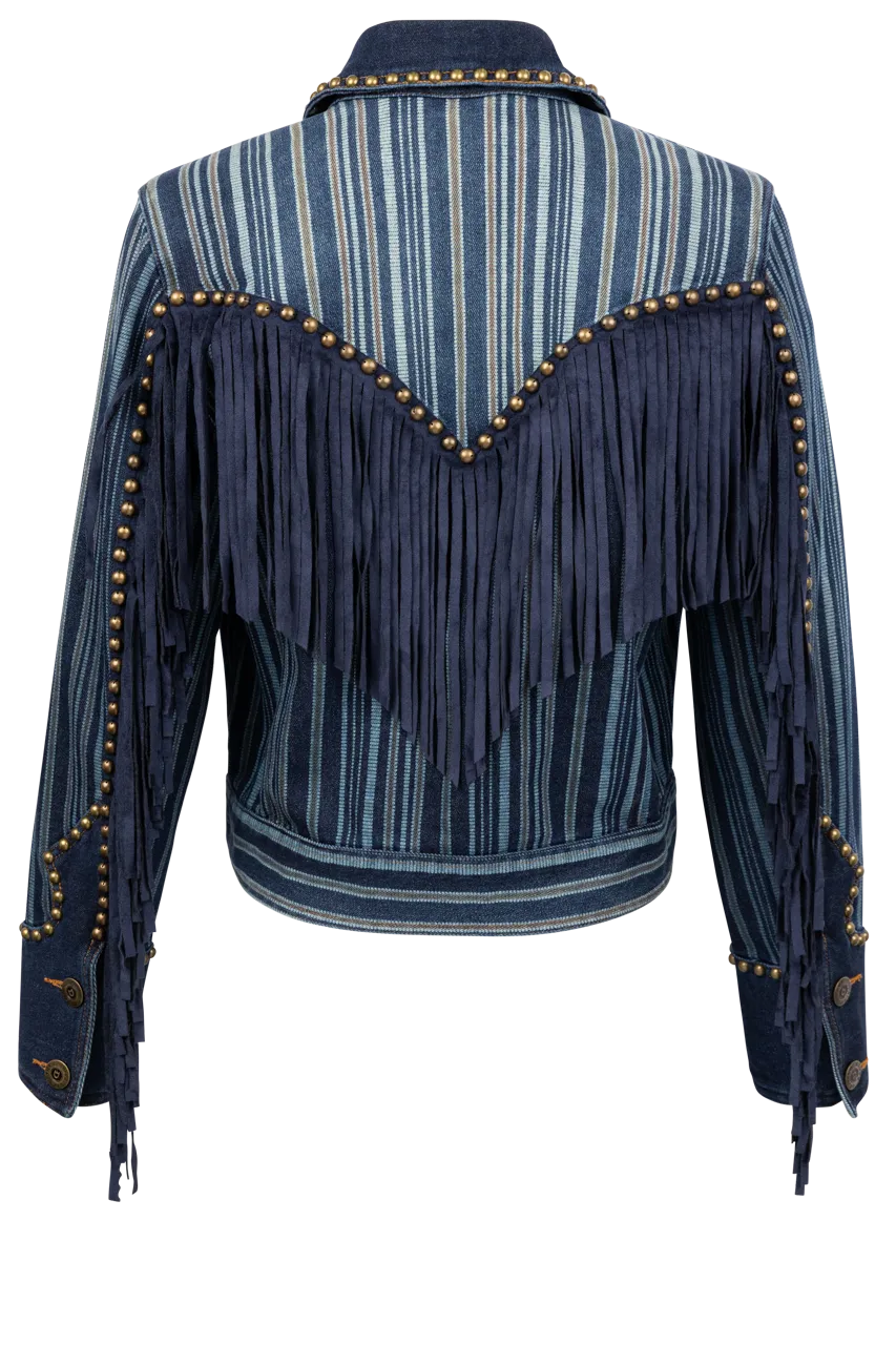 Double D Ranch Pitchwagon Ticking Jacket