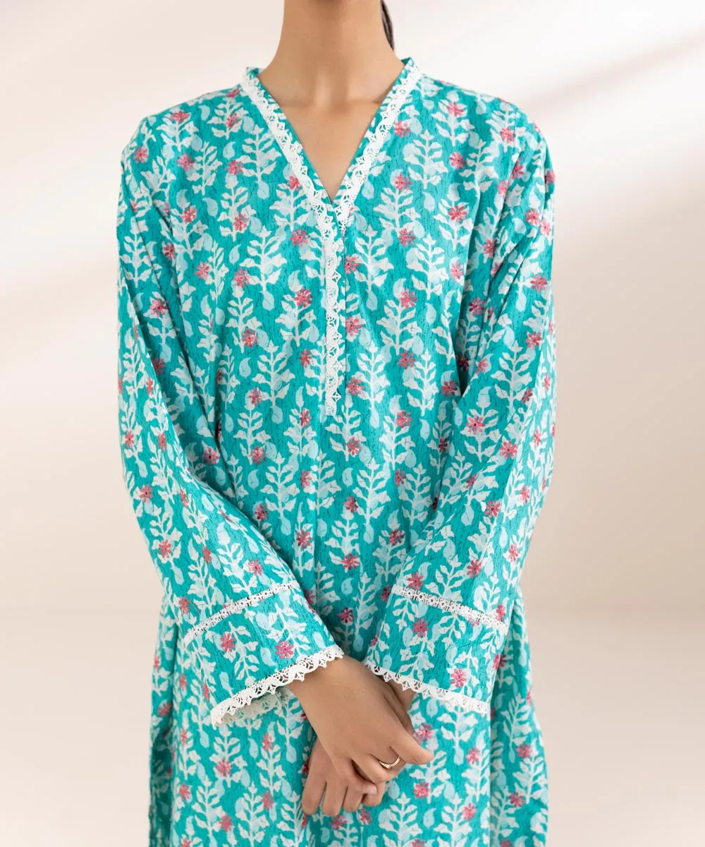 Embroidered Lawn Shirt