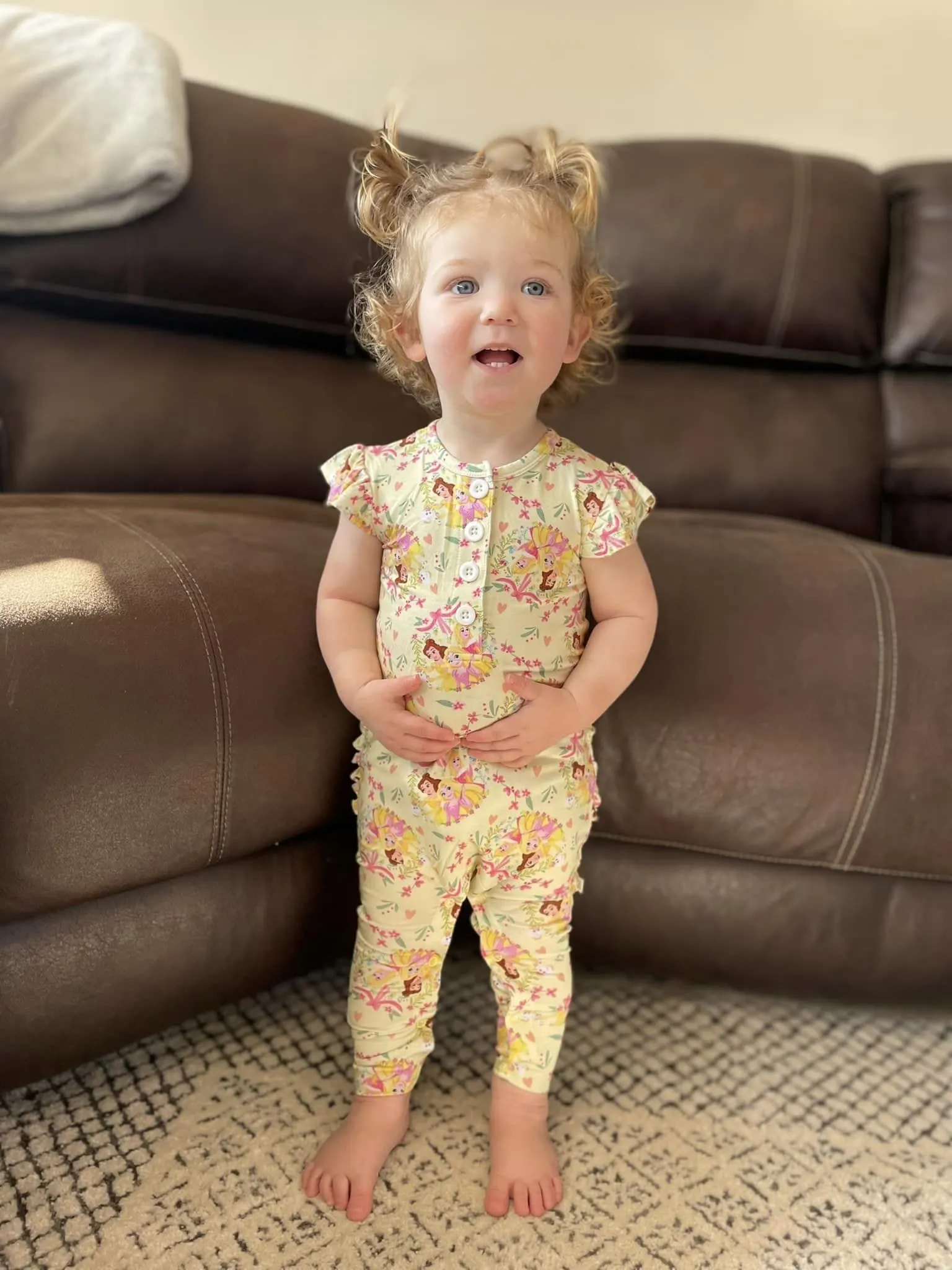 Enchanted Collection - Enchanted - Bamboo Flutter Sleeve Romper