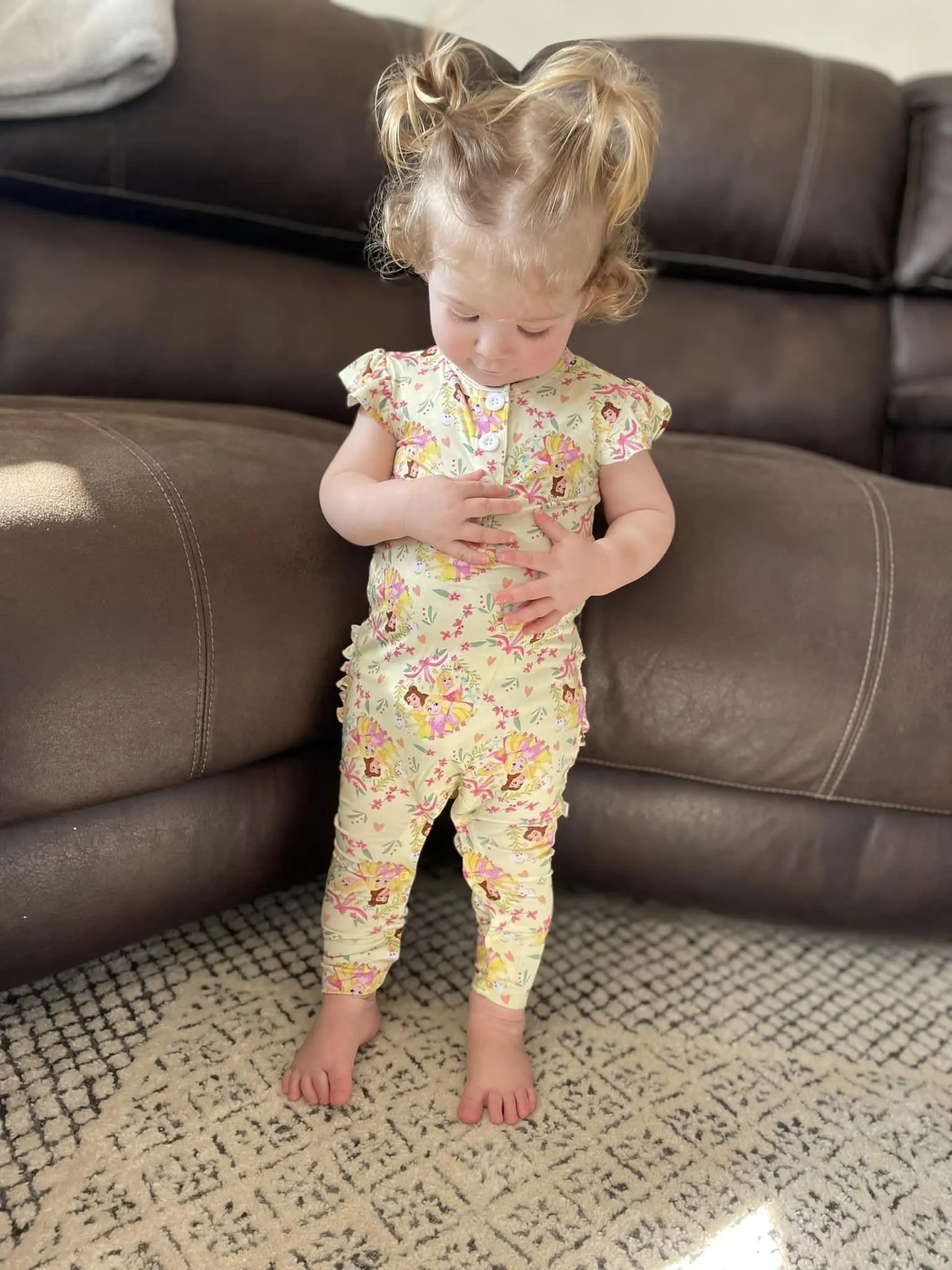 Enchanted Collection - Enchanted - Bamboo Flutter Sleeve Romper