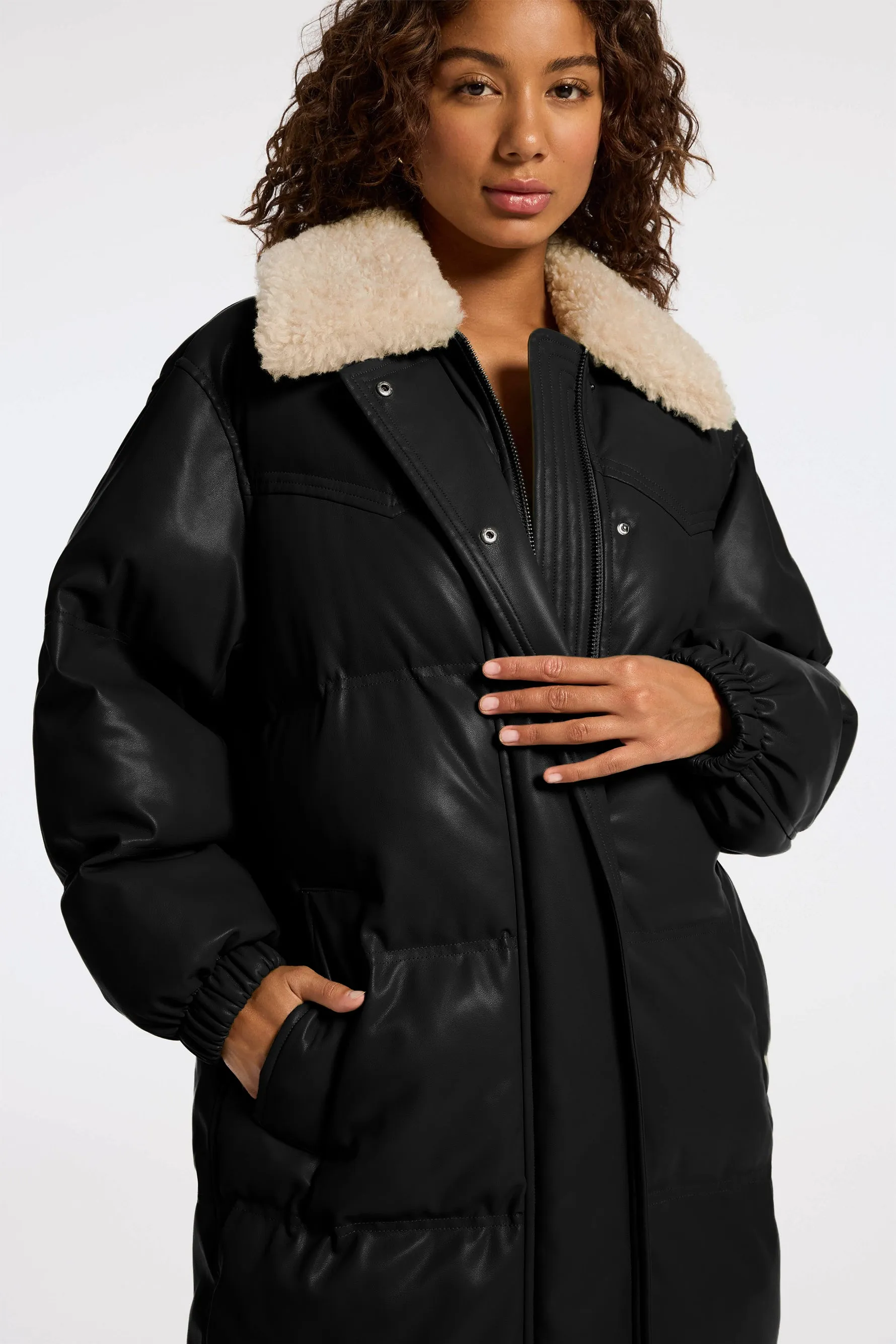 Fabiola Coat - Black