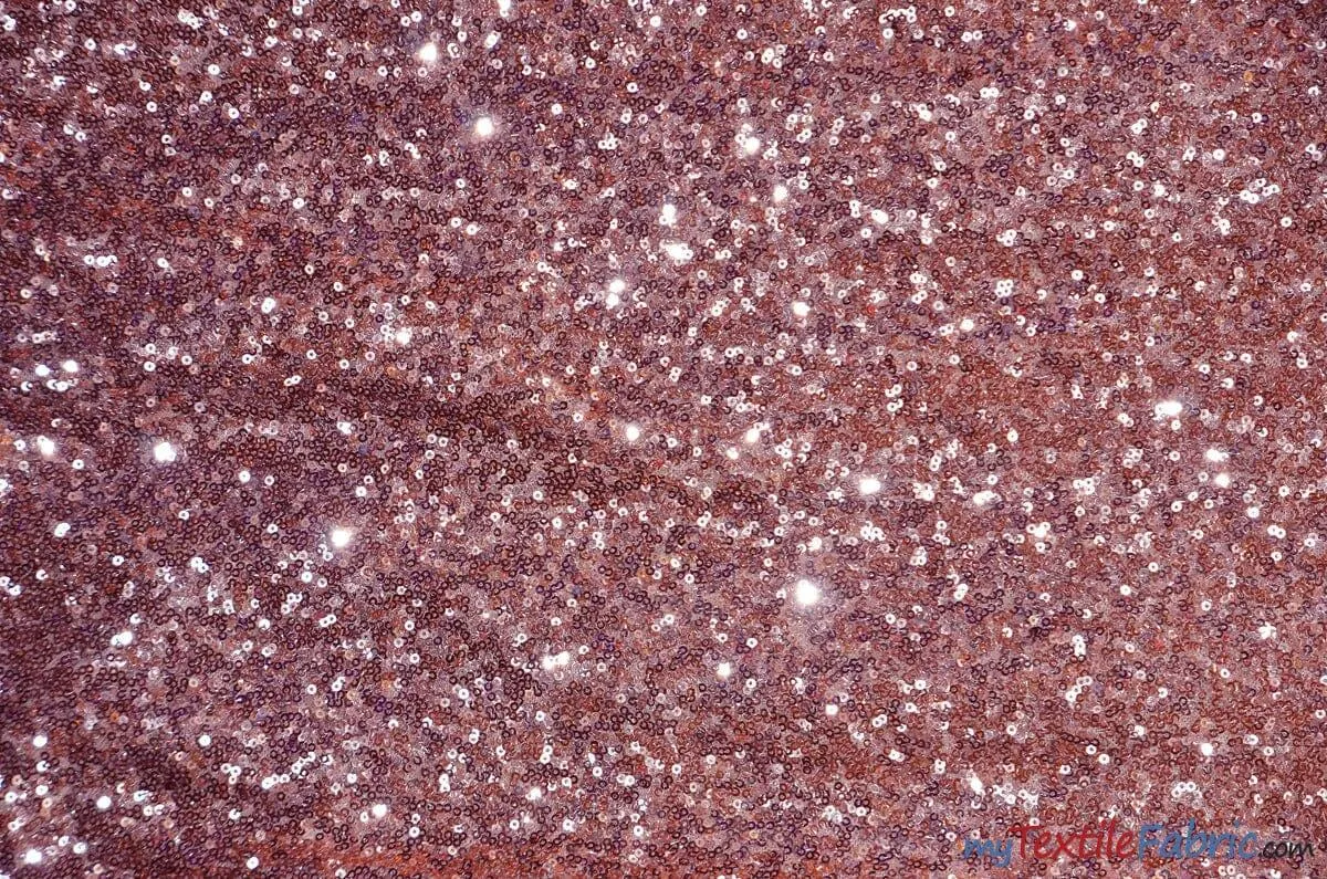 Glitz Mesh Sequins Fabric | 3mm Glitter Sequins | 52" Wide | Multiple Colors |