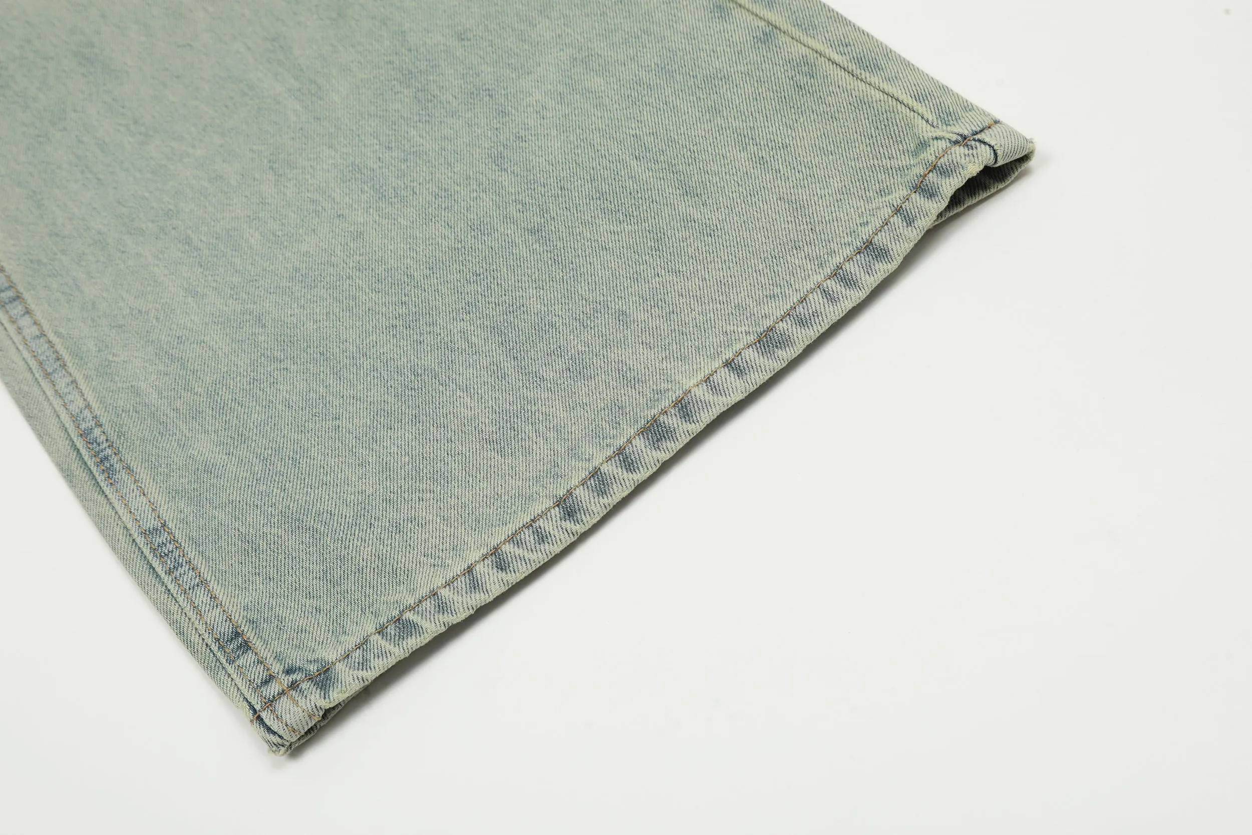 Handprint | Casual Wide-Leg Jeans