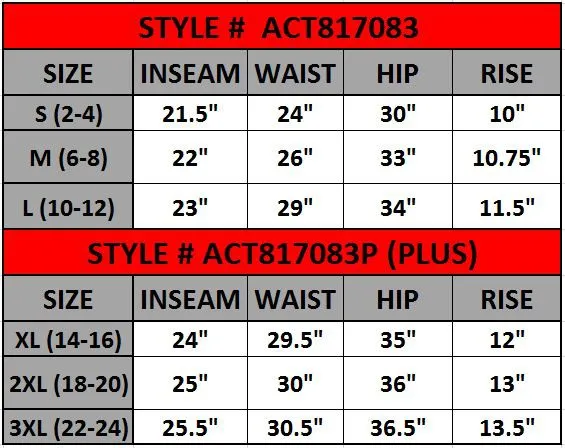 Hi Curvy Plus Size Women Buttery Soft Capri Activewear  Leggings