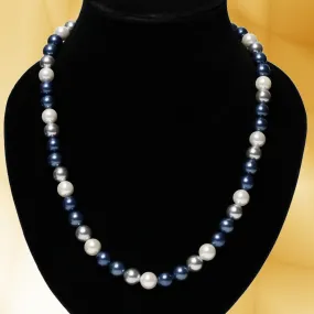 Imeora Multicolor 10mm Shell Pearl Necklace