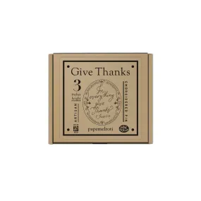 In Everything Give Thanks Artisan Embroidered Pin [CLEARANCE]