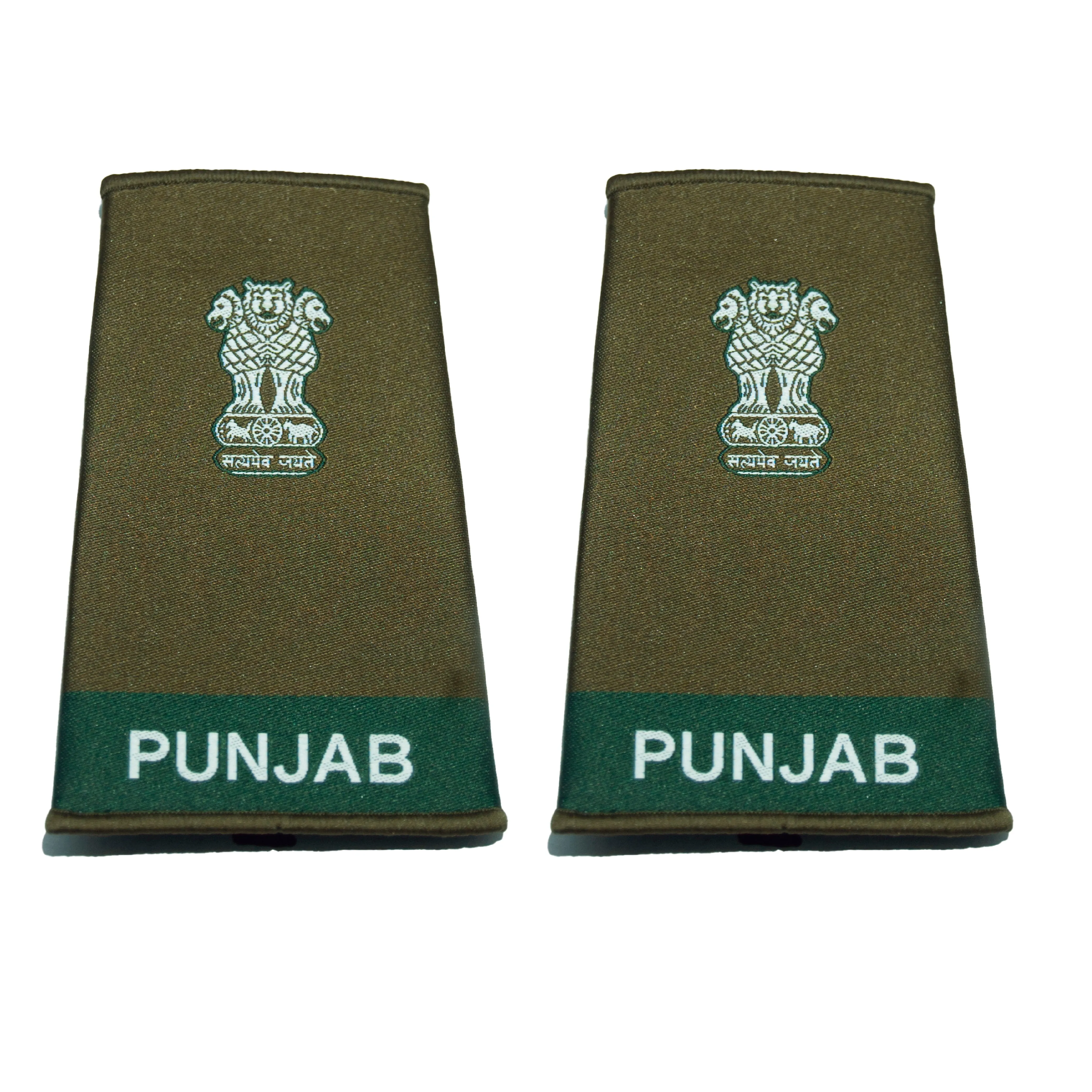 Indian Army Rank Epaulettes - Punjab Regiment