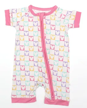Magic Collection Pastel Ears - Bamboo Shorty Romper