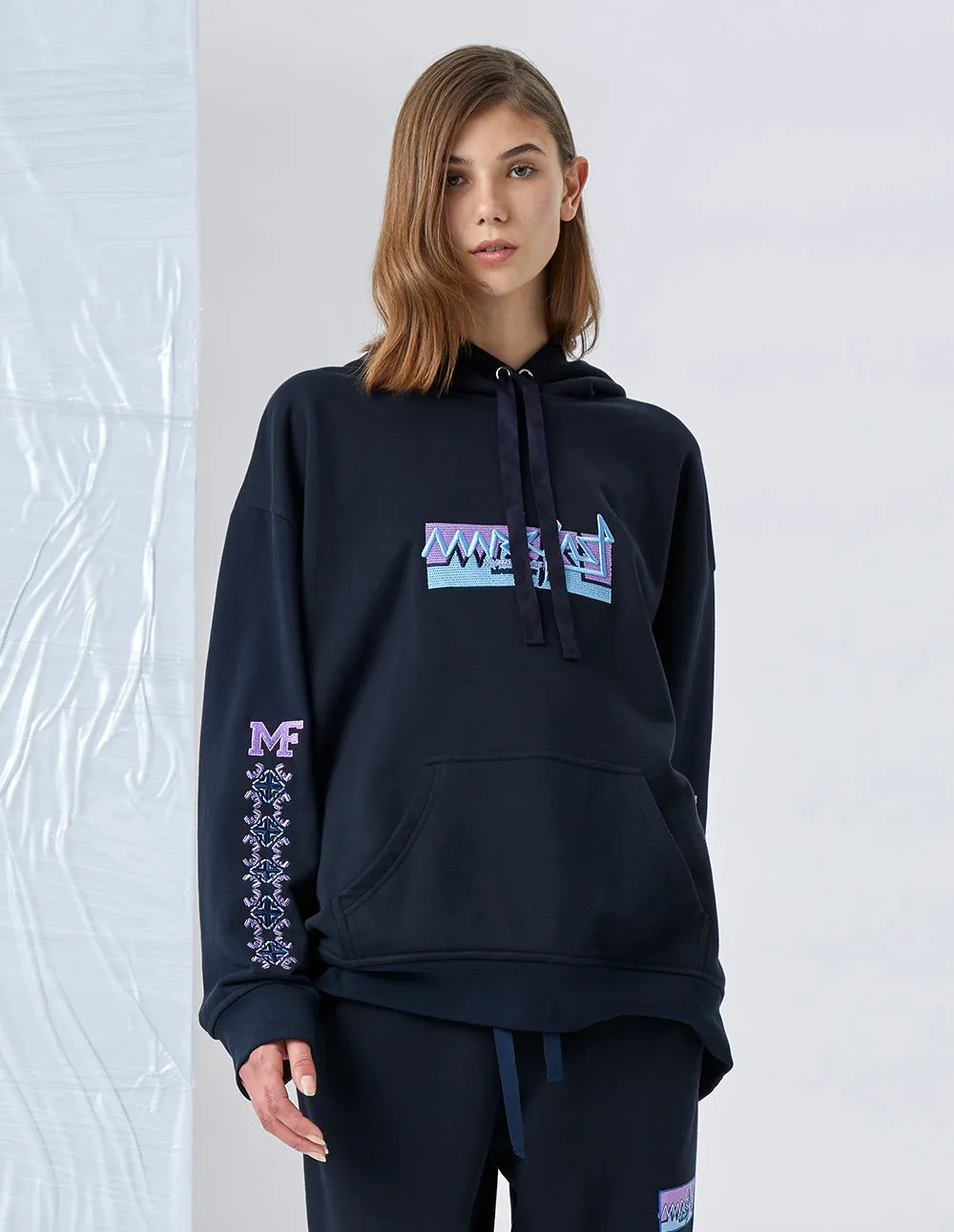 MARK FAST UNISEX MF NEON MAGIC CUBE UNISEX SWEAT HOODIE