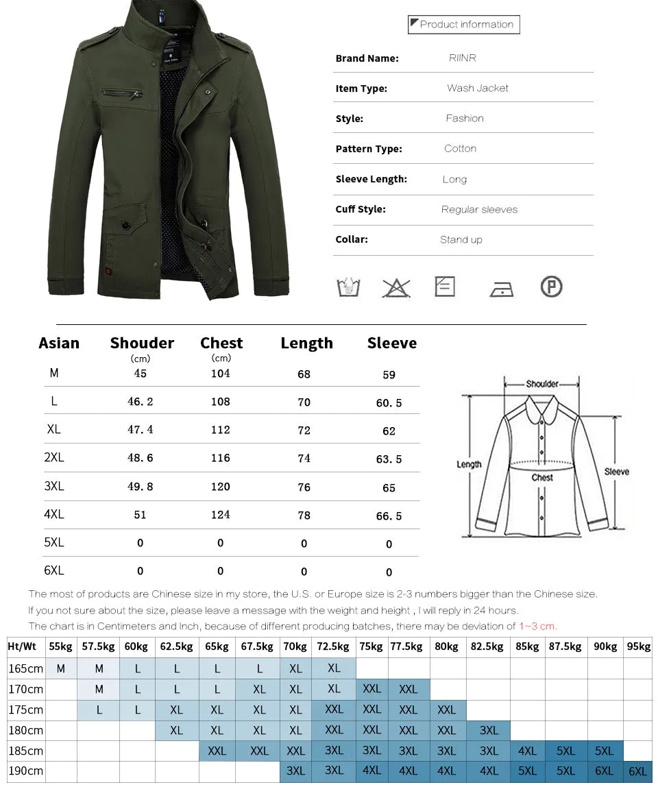 Men's Cotton-Padded Warm Jacket Coat