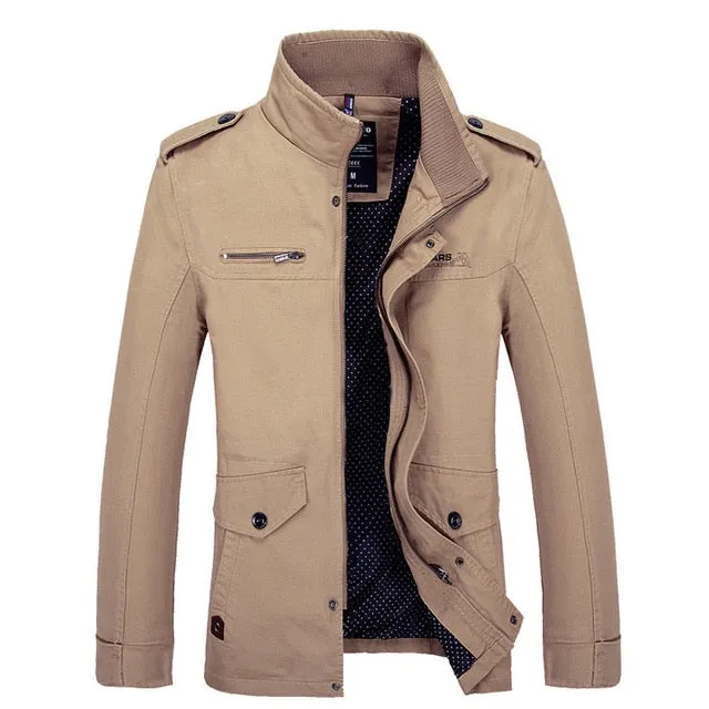 Men's Cotton-Padded Warm Jacket Coat