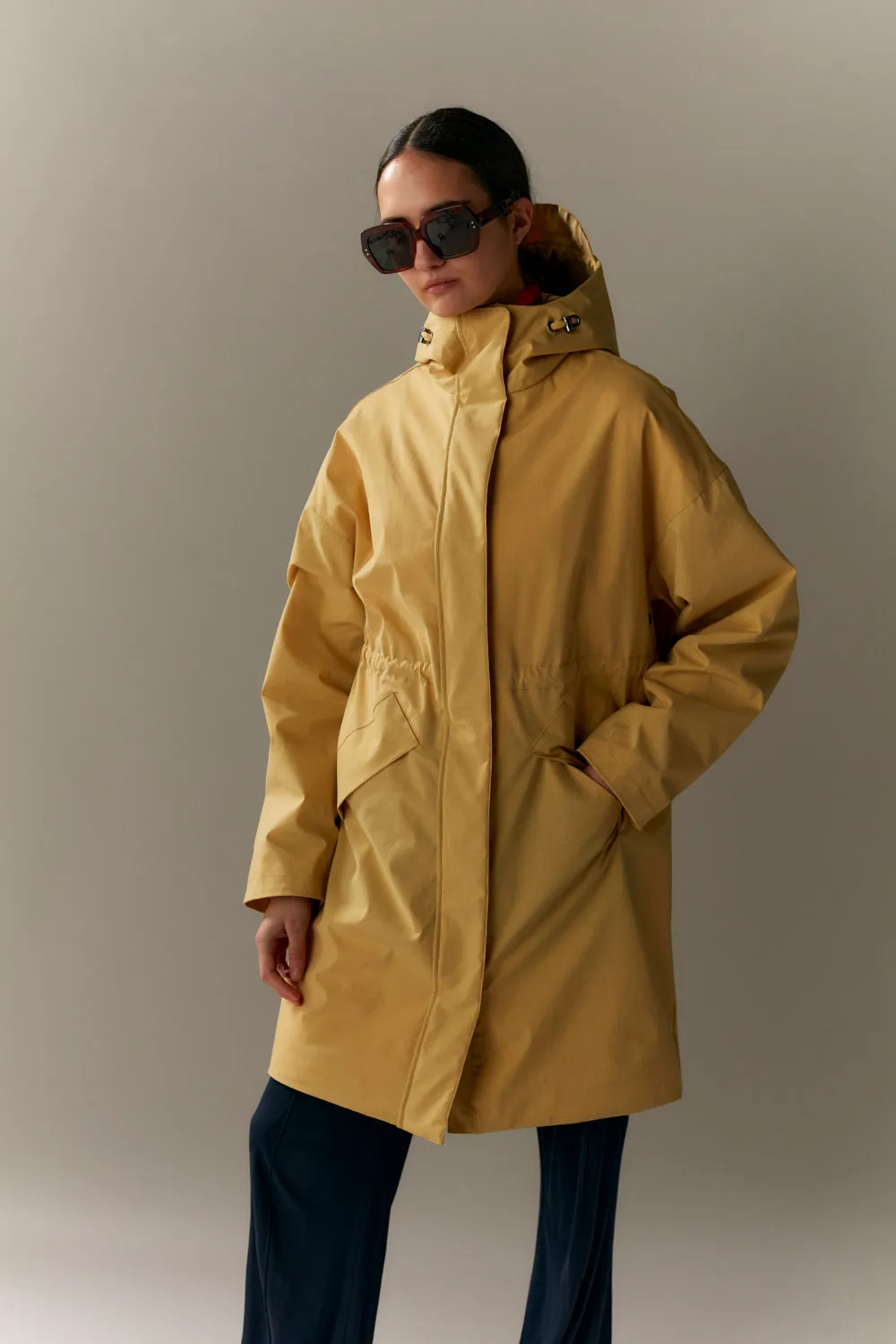 MONICA G STRETCH COTTON AW23 egg yoke