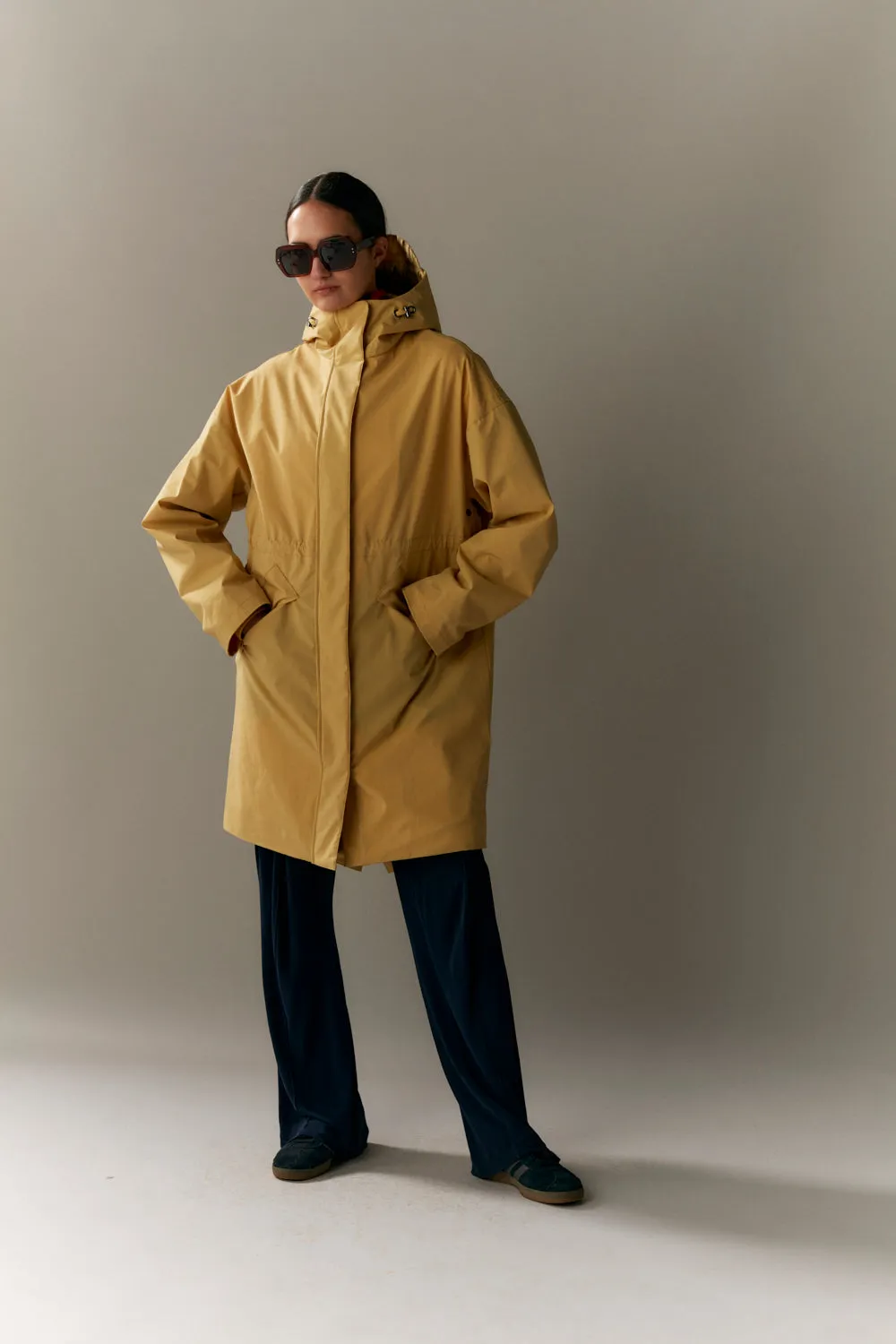 MONICA G STRETCH COTTON AW23 egg yoke