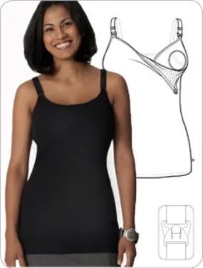 Nursing Bra Full Bust Slimming Long Top