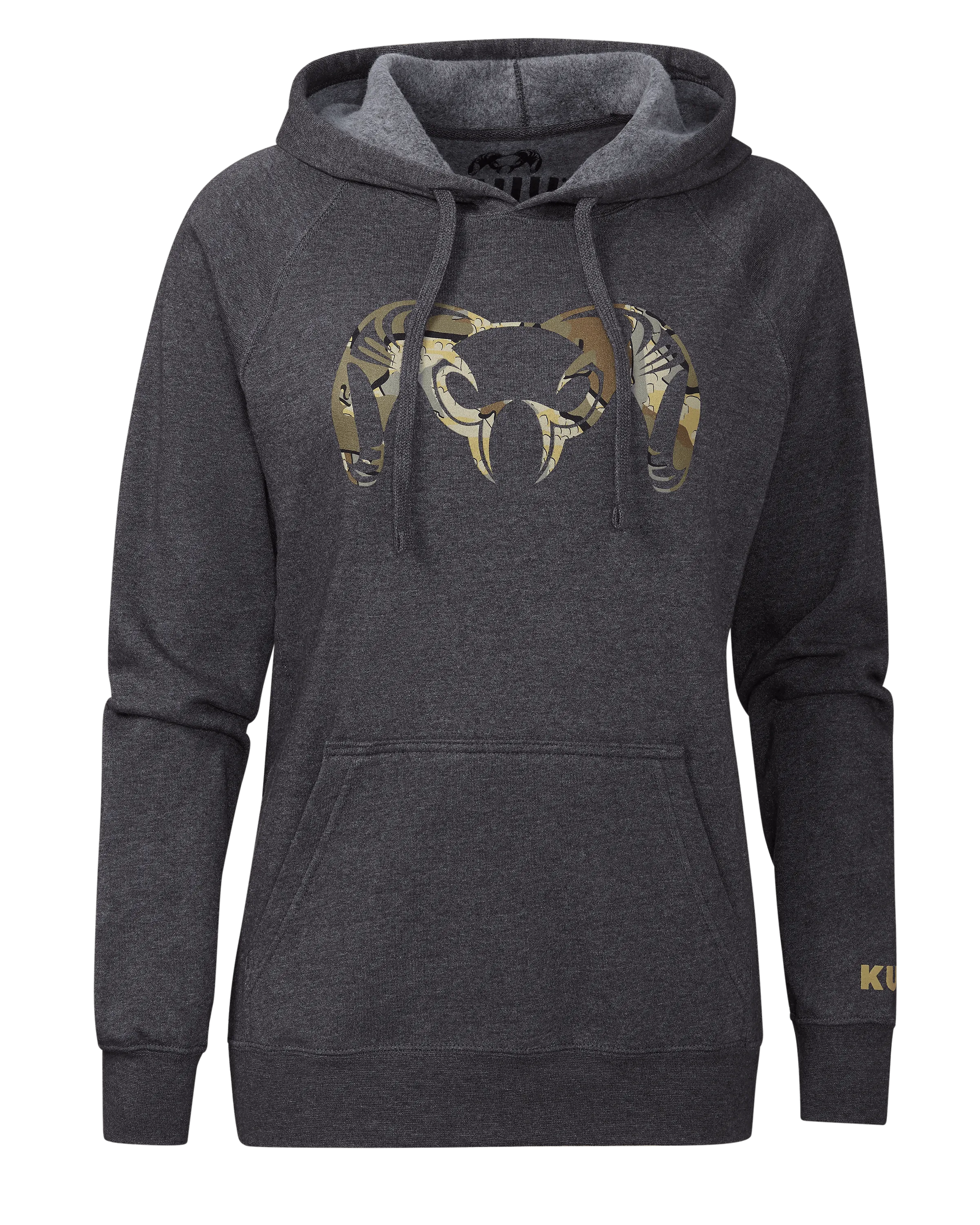 Outlet Women's Camo Big Ram Hoodie | Valo