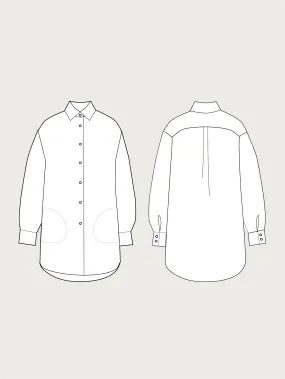 OVERSIZED SHIRT PATTERN