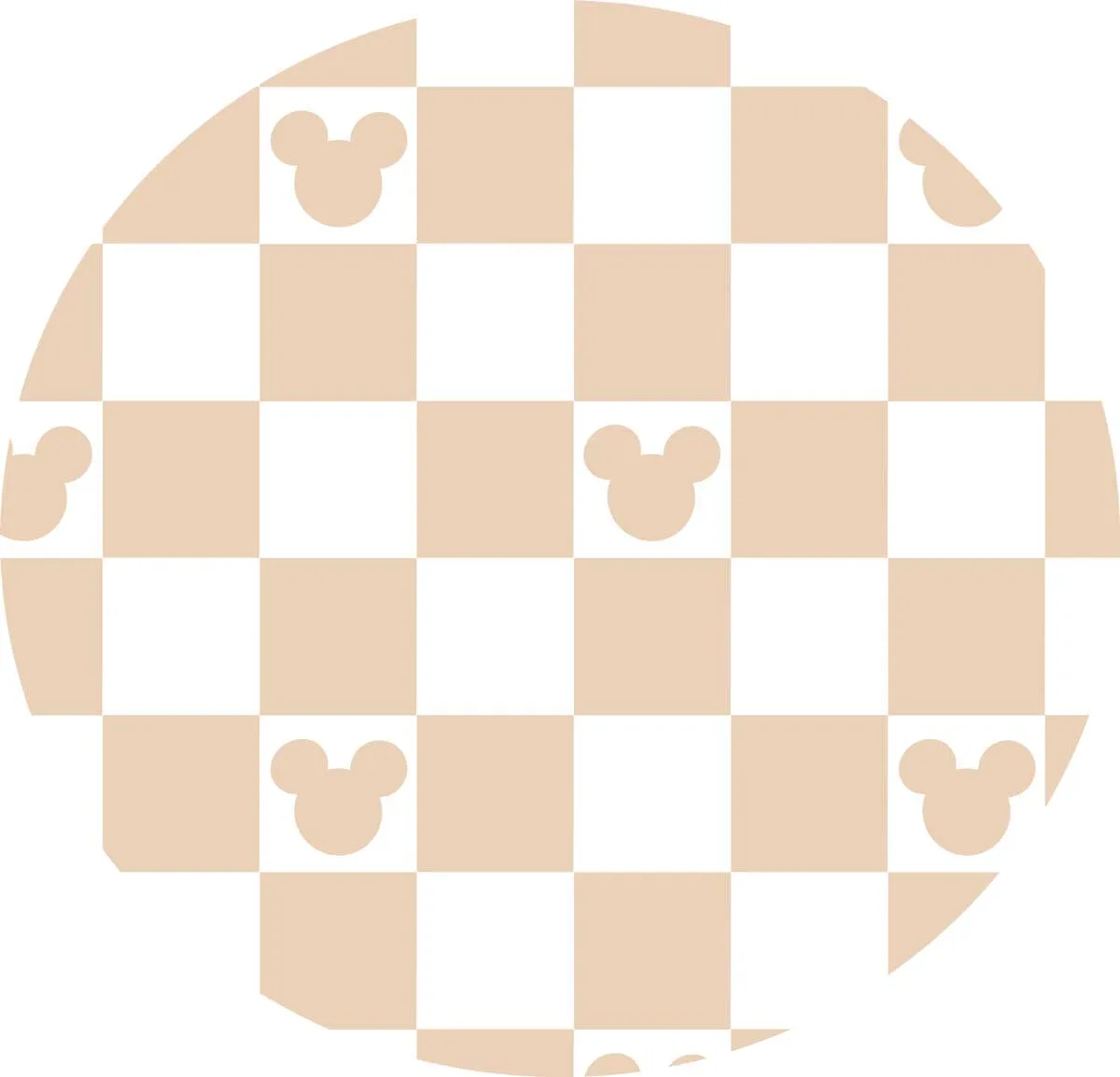 Park Fun Tan Checkers - Bamboo Shorty Romper