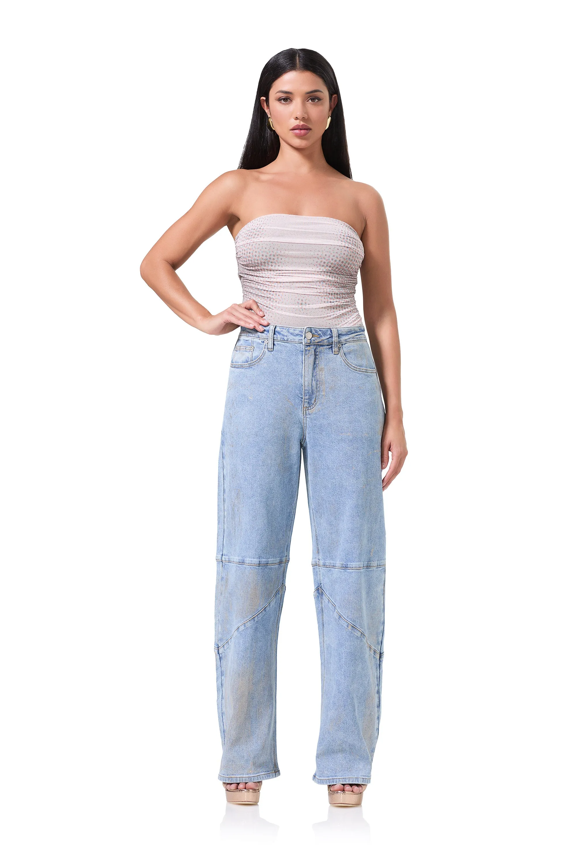 Pasquina Top - Nude Illusion