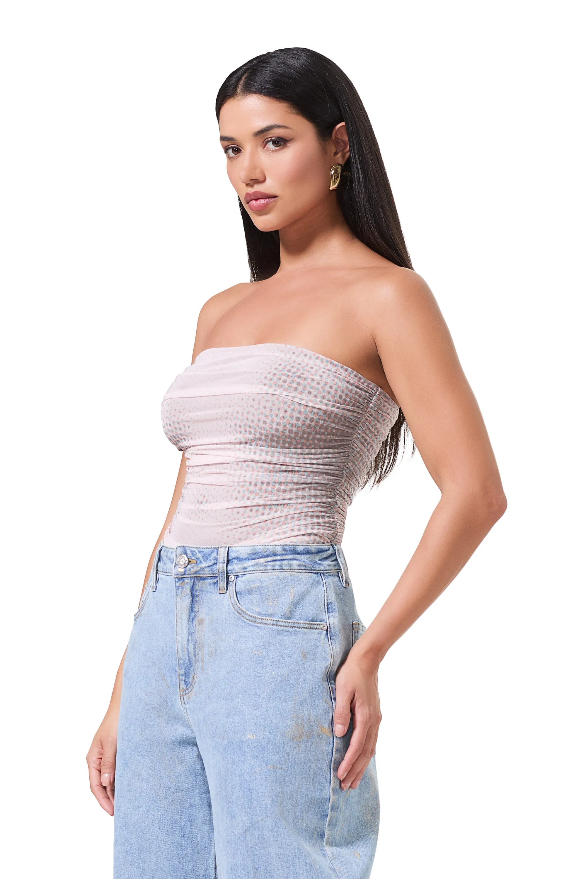 Pasquina Top - Nude Illusion