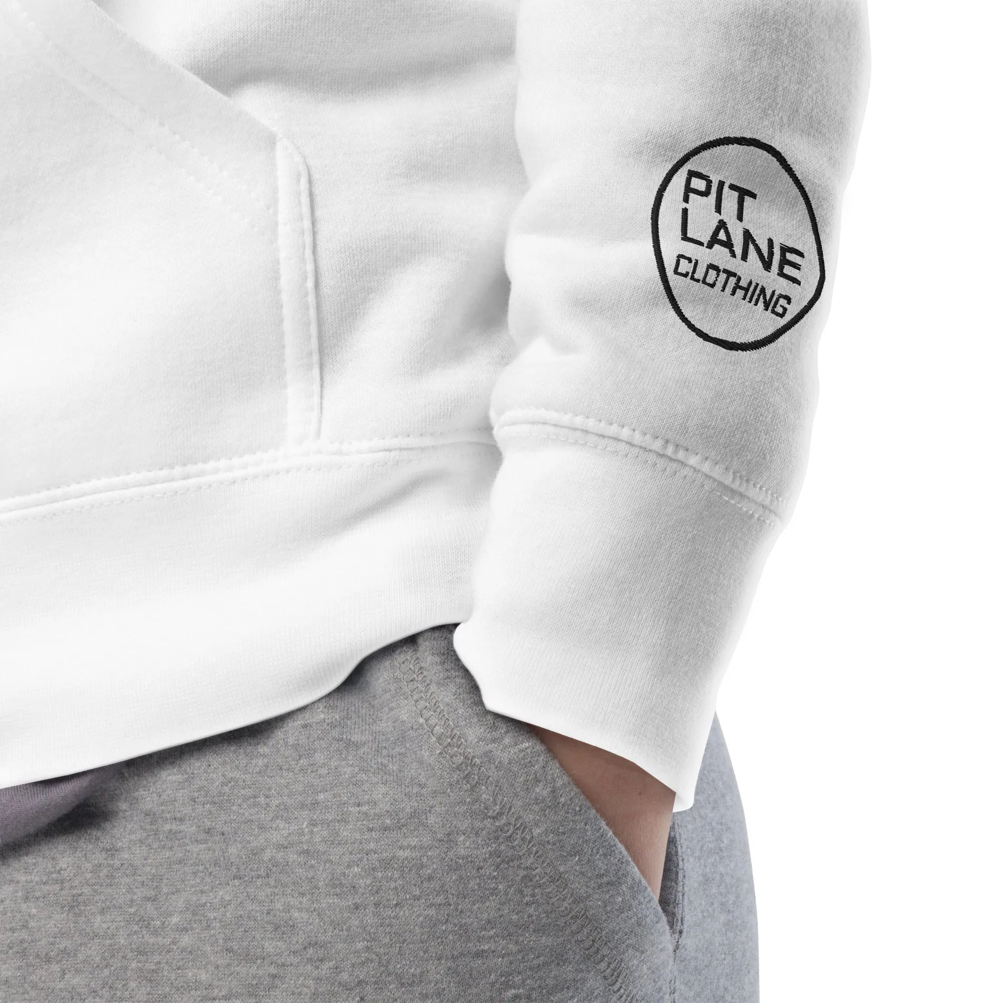 PIT LANE CLOTHING Embroidered Heavyweight Hoodie