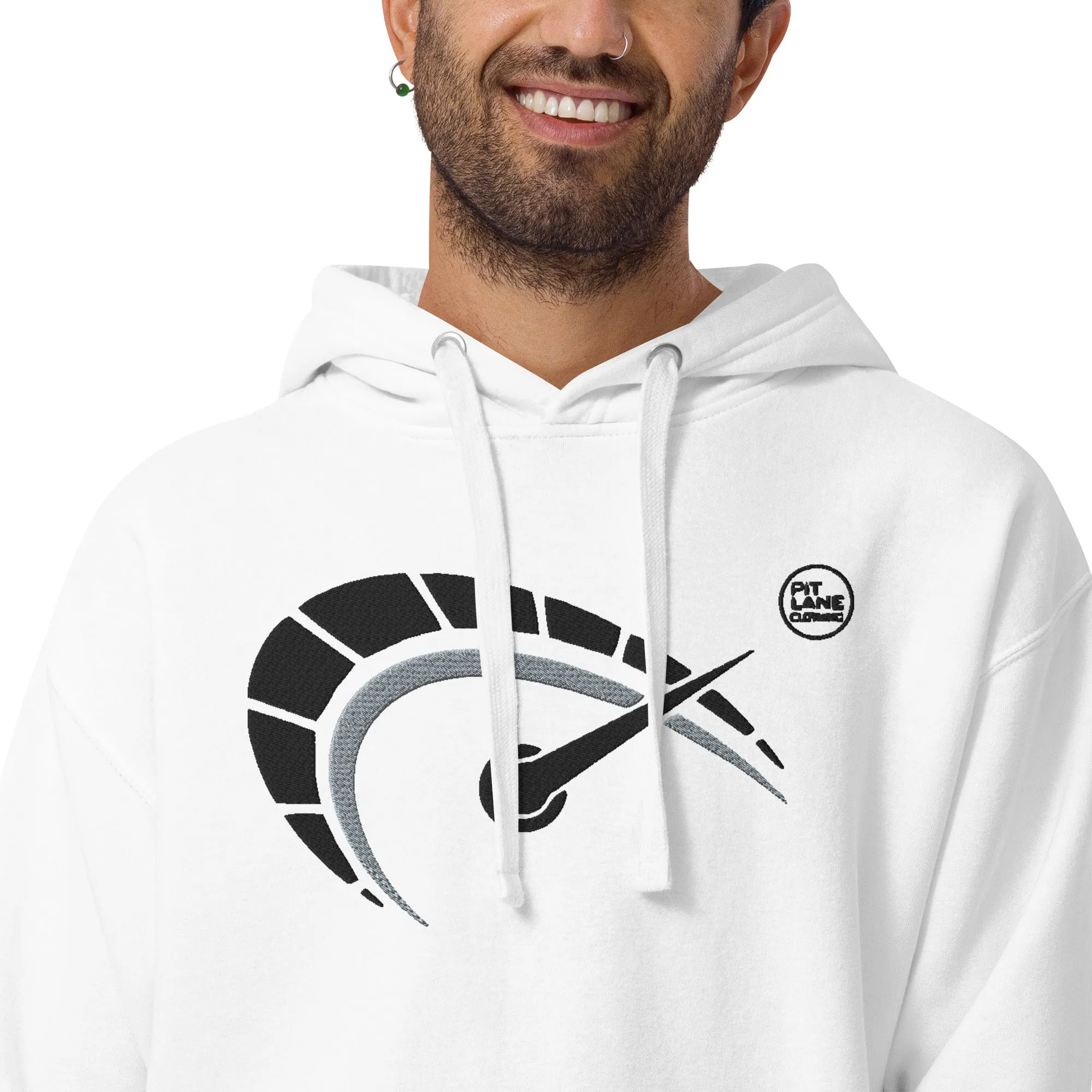 PIT LANE CLOTHING Embroidered Heavyweight Hoodie