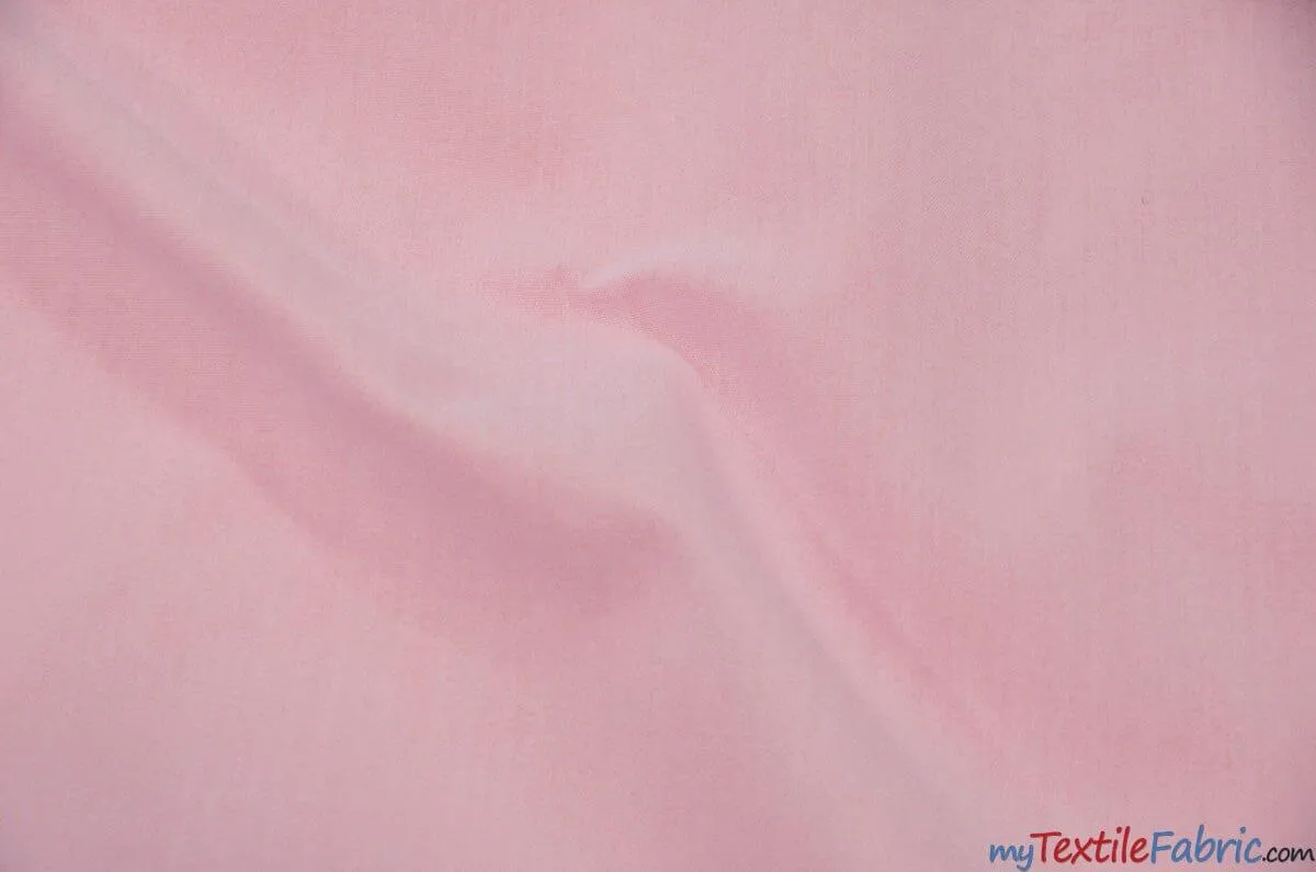 Polyester Cotton Broadcloth Fabric | 60" Wide | Solid Colors | Continuous Yards | Multiple Colors |
