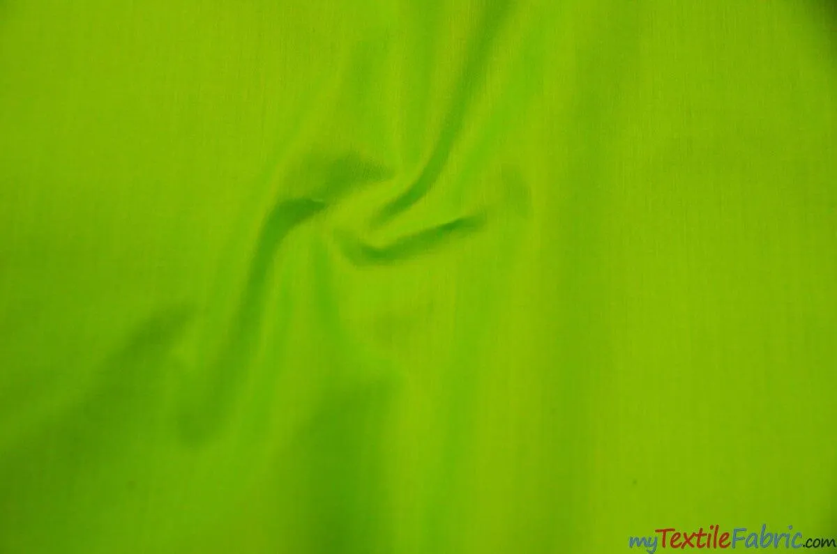 Polyester Cotton Broadcloth Fabric | 60" Wide | Solid Colors | Continuous Yards | Multiple Colors |