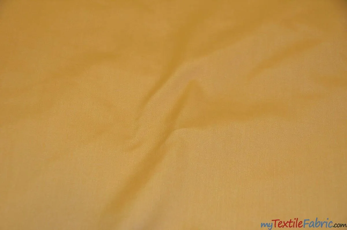 Polyester Cotton Broadcloth Fabric | 60" Wide | Solid Colors | Continuous Yards | Multiple Colors |