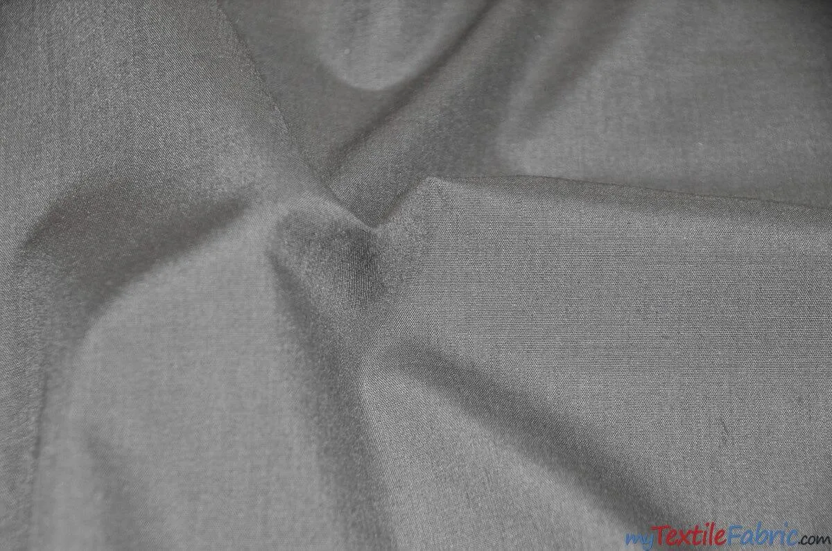 Polyester Cotton Broadcloth Fabric | 60" Wide | Solid Colors | Continuous Yards | Multiple Colors |