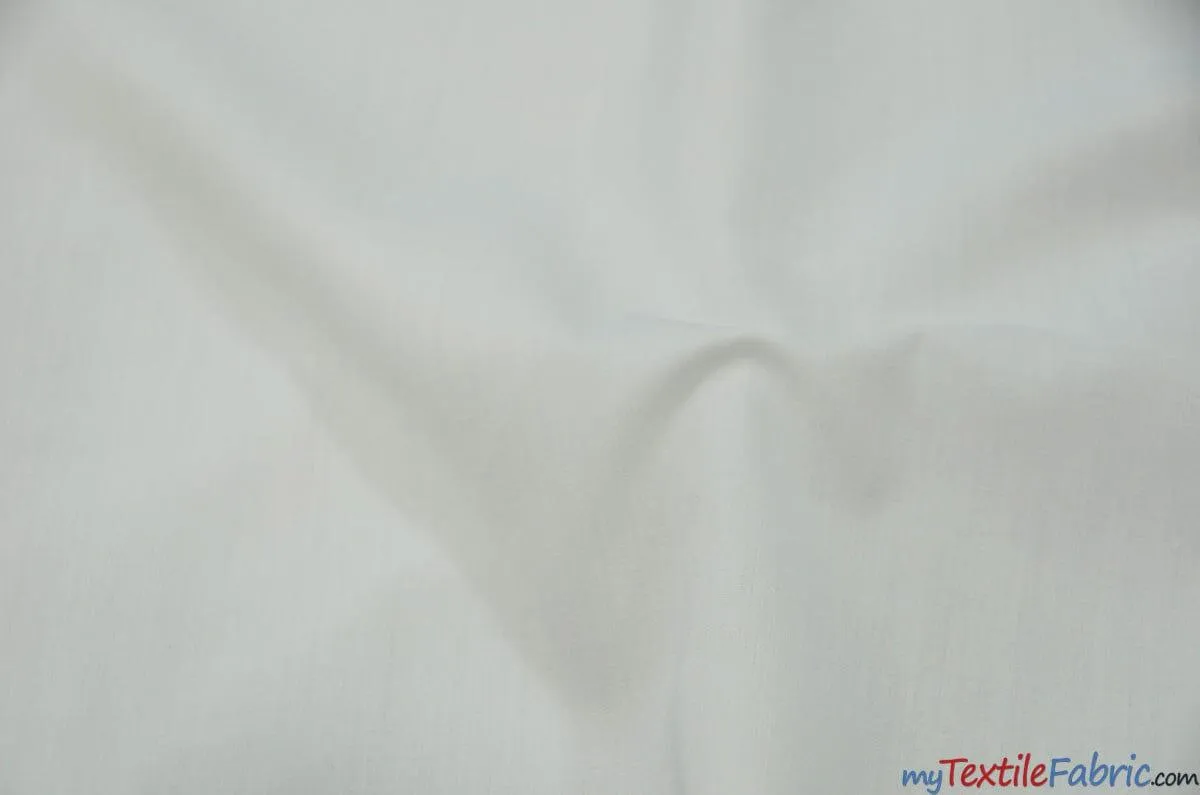 Polyester Cotton Broadcloth Fabric | 60" Wide | Solid Colors | Continuous Yards | Multiple Colors |
