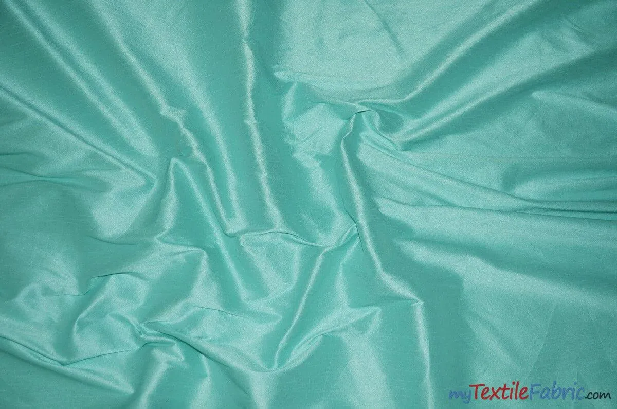 Polyester Silk Fabric | Faux Silk | Polyester Dupioni Fabric | Wholesale Bolt | 54" Wide | Multiple Colors |