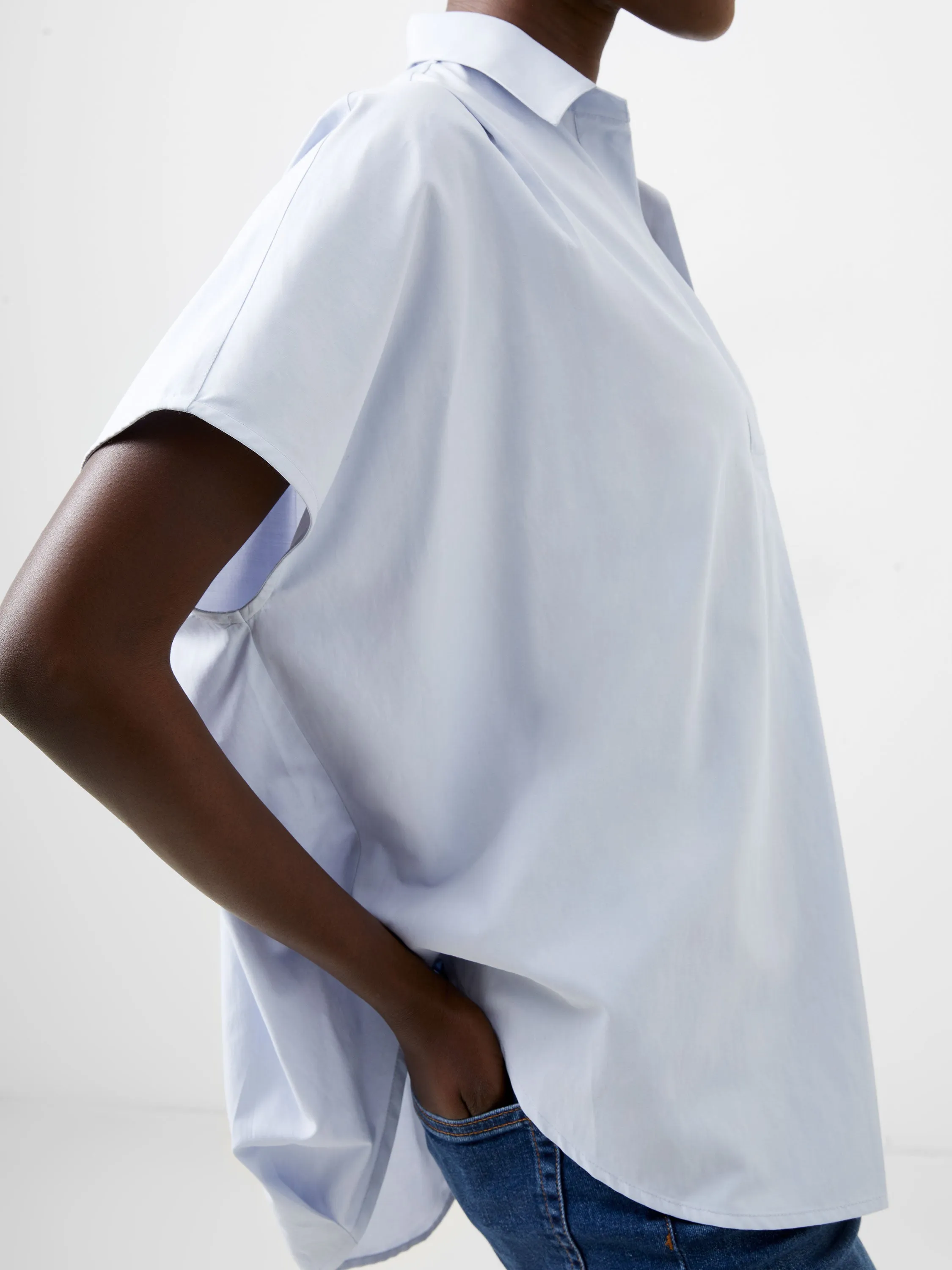 Poplin Shirting Popover