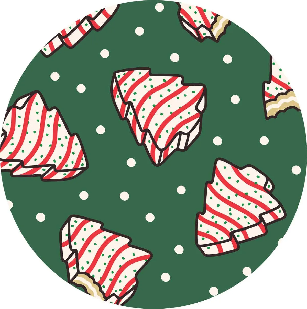 [Pre Order] Holiday Classics Tree Cakes - Bamboo Zippy Romper (EST SHIP LATE OCT)