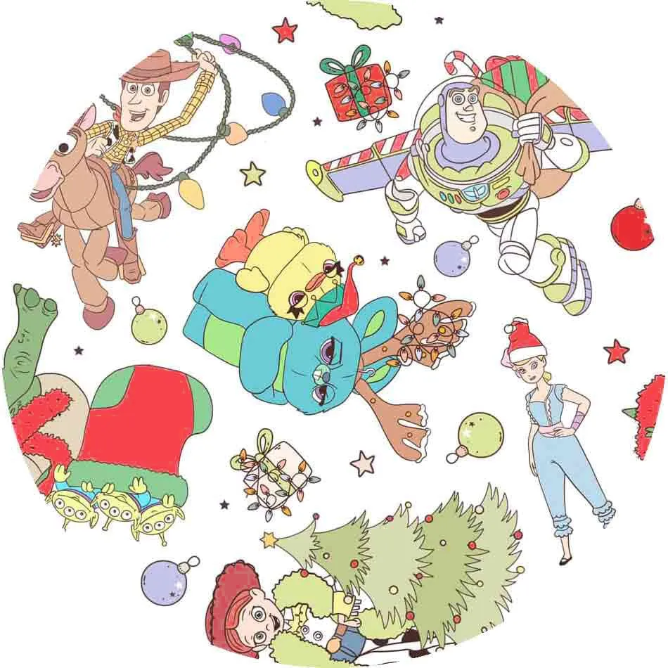 [Pre Order] Merry & Bright Holiday Toys - Bamboo Zippy Romper (EST SHIP LATE OCT)