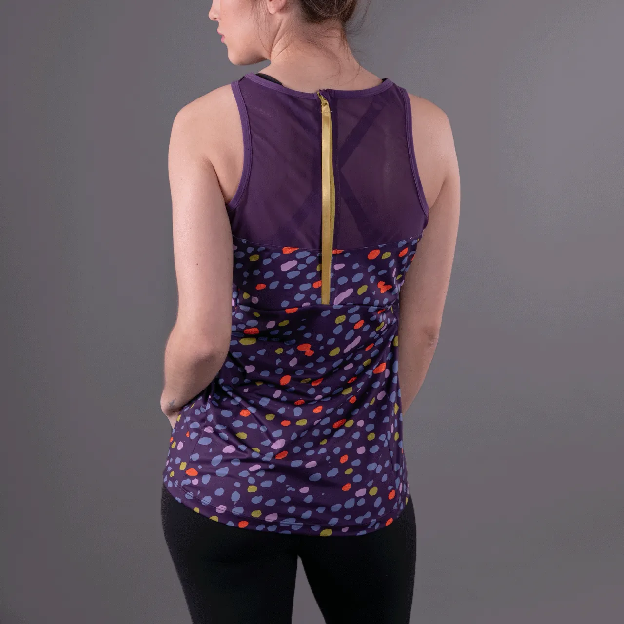 Purple Doe Biker Unleashed Tank
