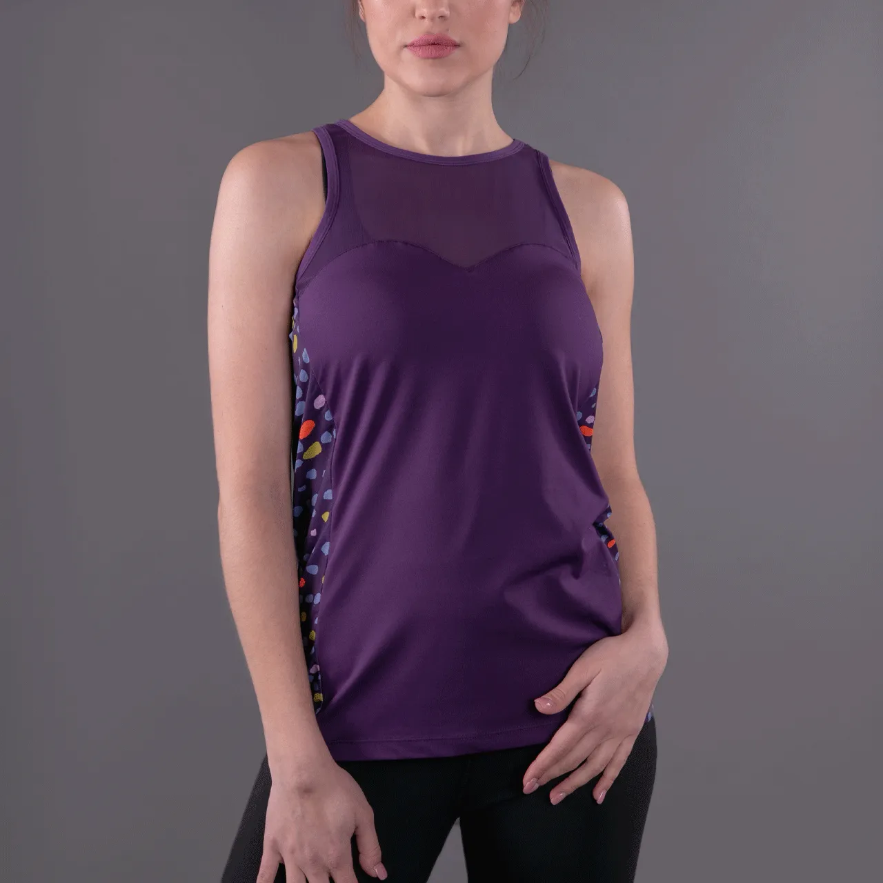 Purple Doe Biker Unleashed Tank