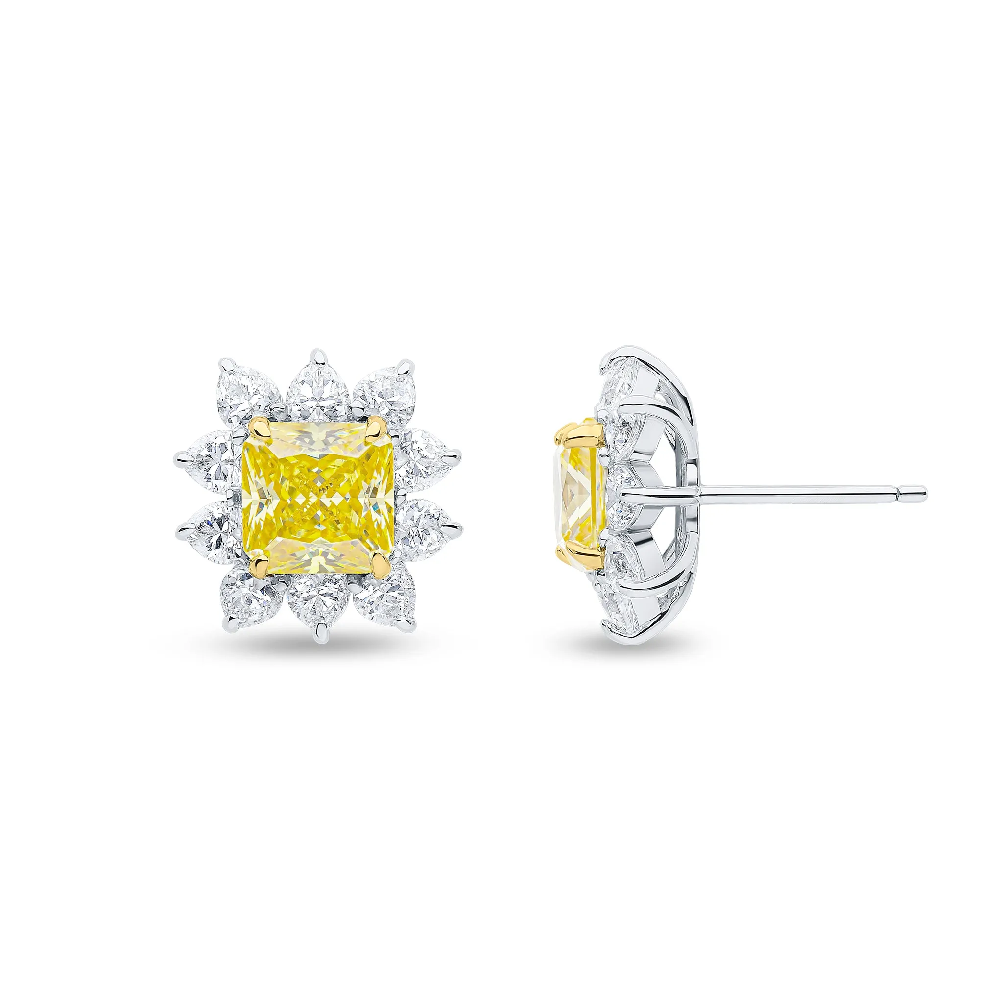 Sabine Earrings (Canary)