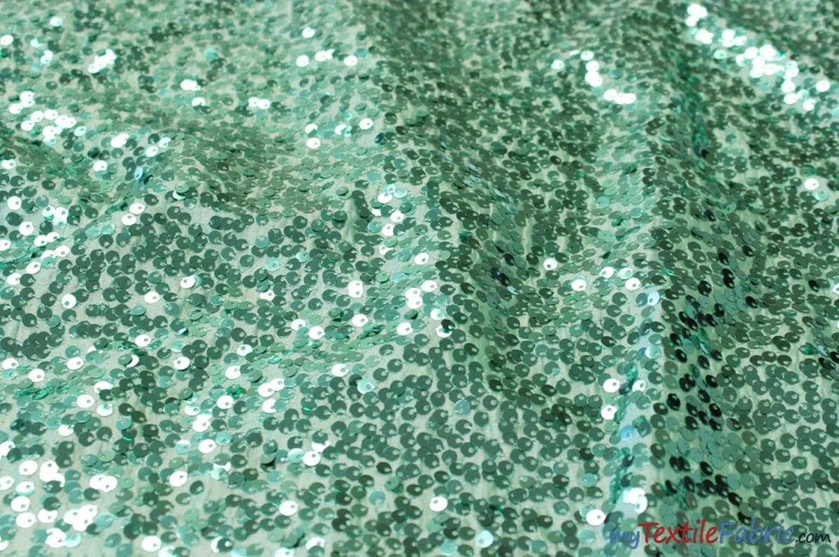 Sequins Taffeta Fabric by the Yard | Glitz Sequins Taffeta Fabric | Raindrop Sequins | 54" Wide | Tablecloths, Runners, Dresses, Apparel |